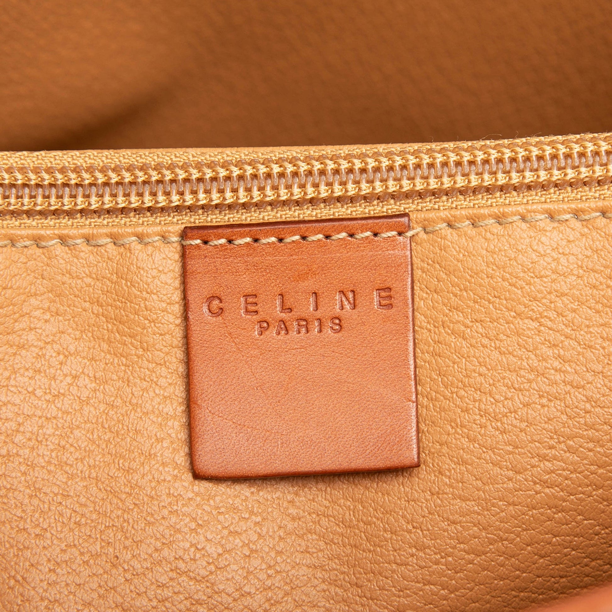 Celine Macadam Coated Canvas Tote