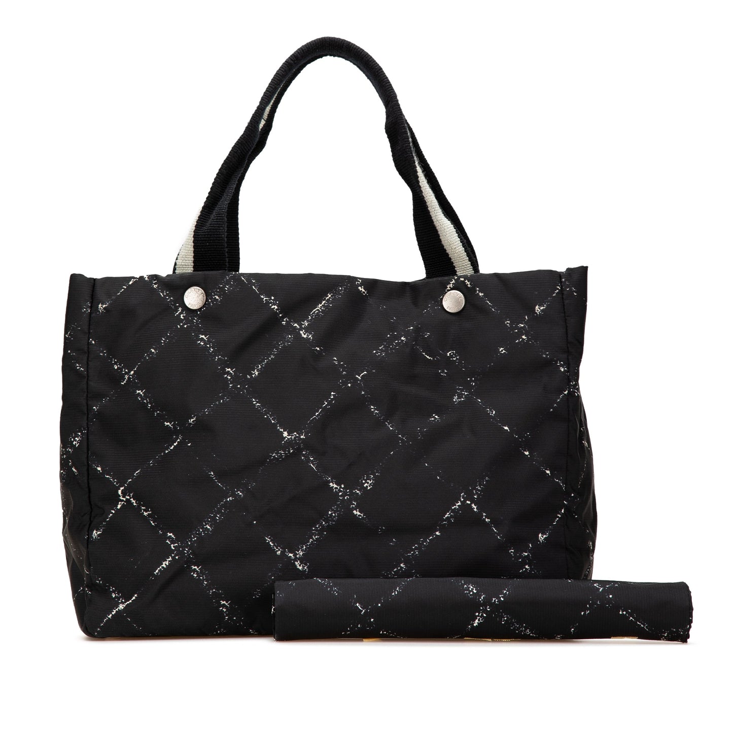 Chanel Old Travel Line Nylon Tote