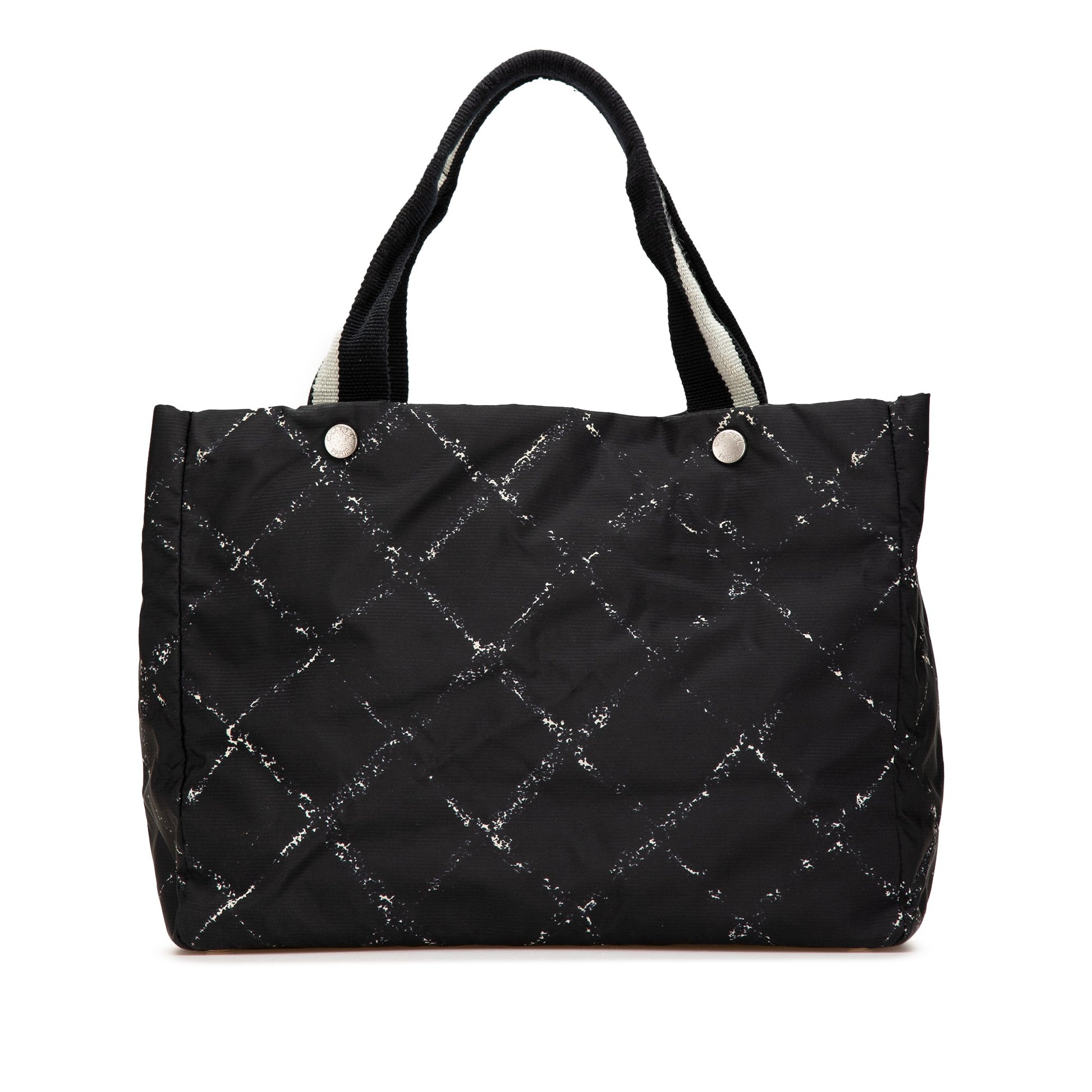 Chanel Old Travel Line Nylon Tote
