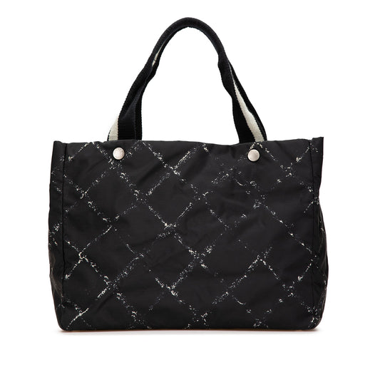 Chanel Old Travel Line Nylon Tote