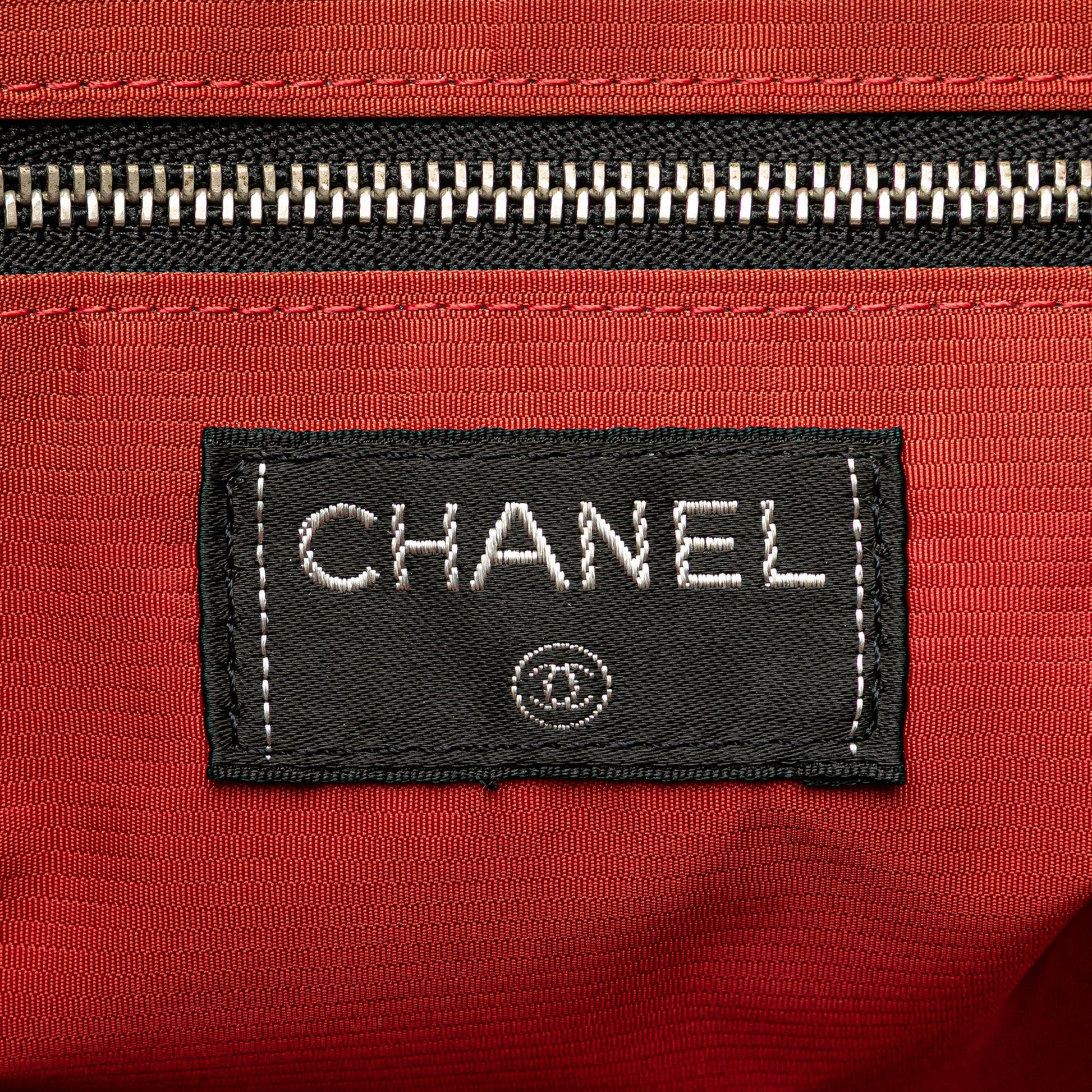 Chanel Old Travel Line Nylon Tote