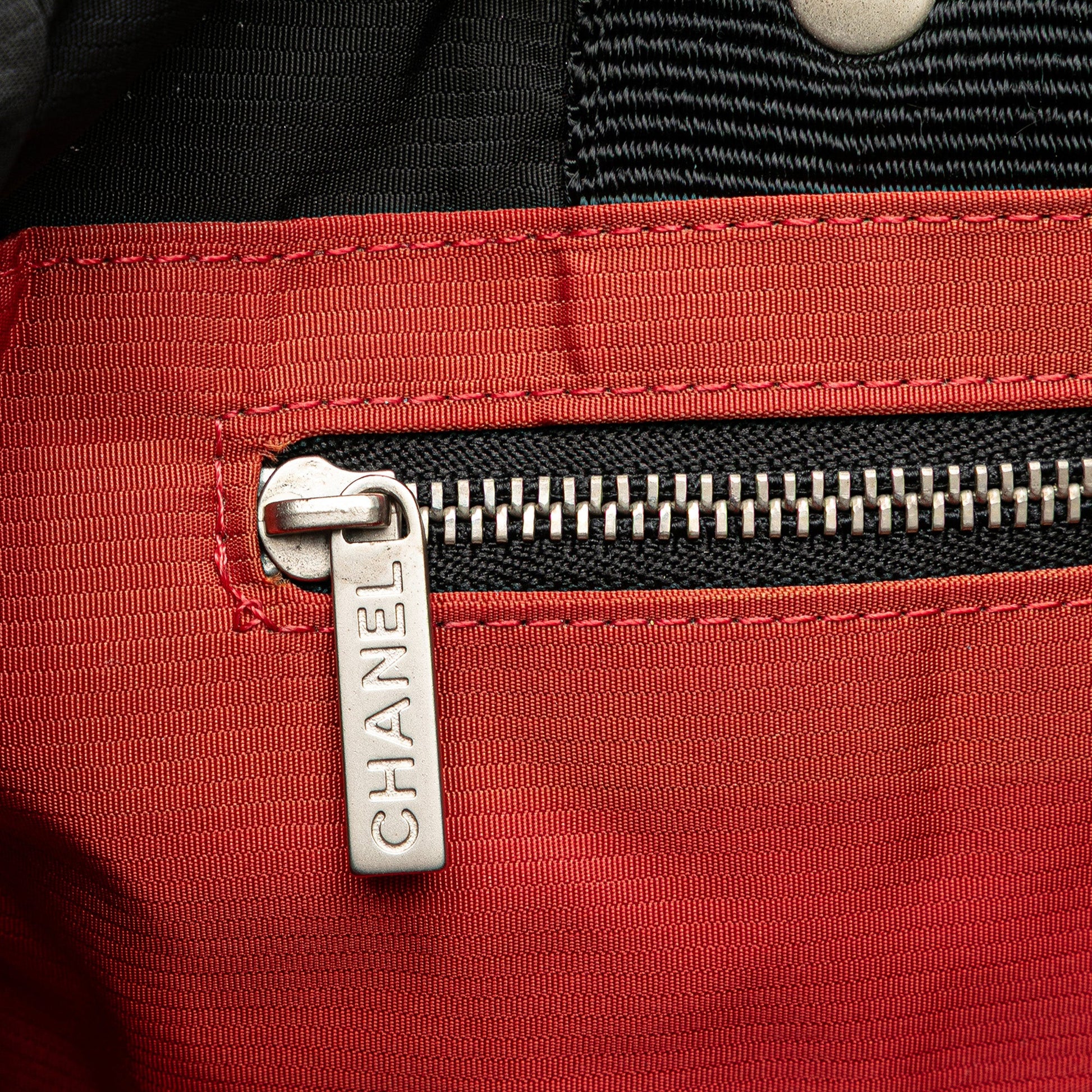 Chanel Old Travel Line Nylon Tote