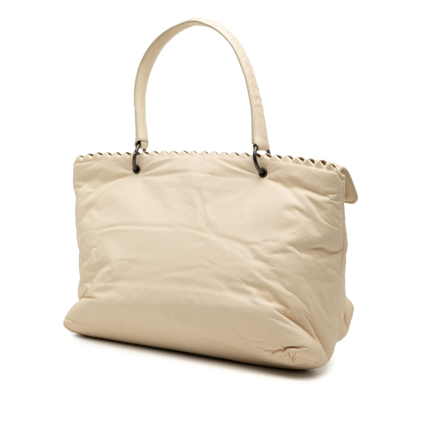 Bottega Veneta Intrecciato Trimmed Nappa Tina Handbag