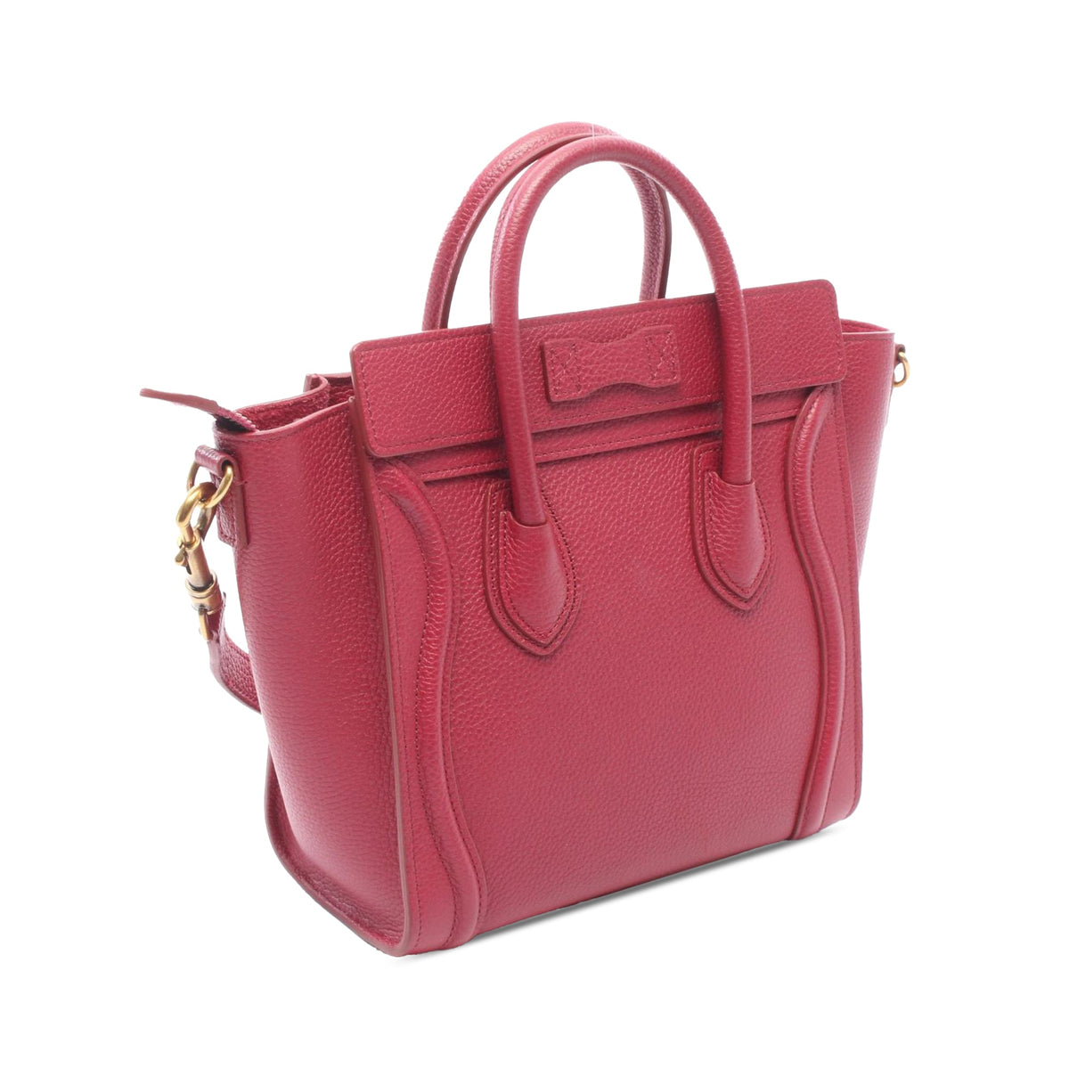 Celine Nano Leather Luggage Tote