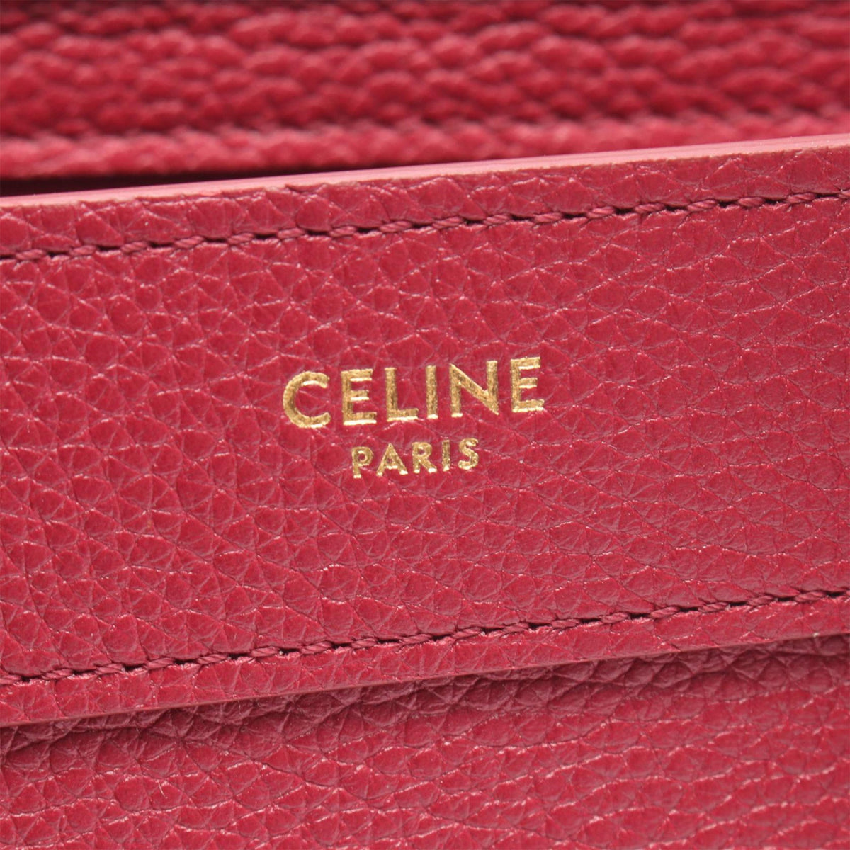 Celine Nano Leather Luggage Tote