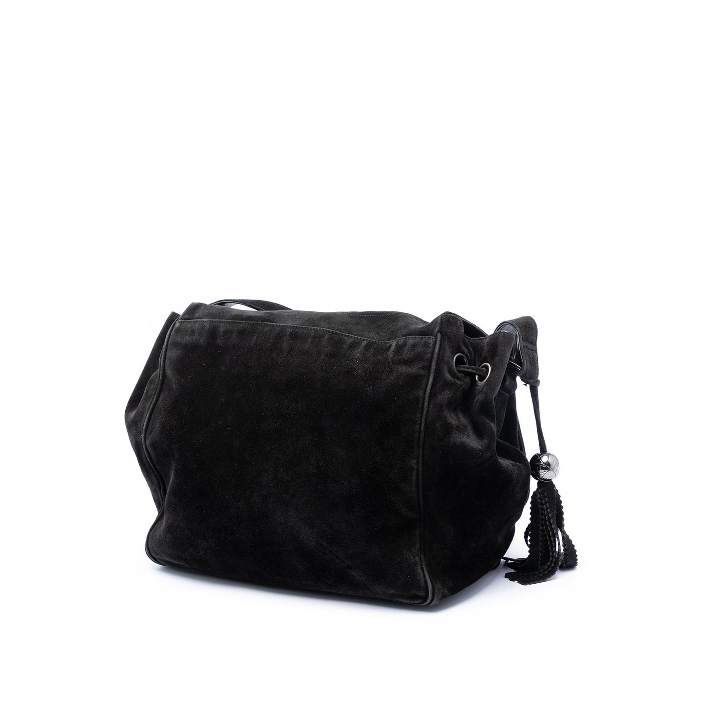 Chanel Suede Triple CC Crossbody