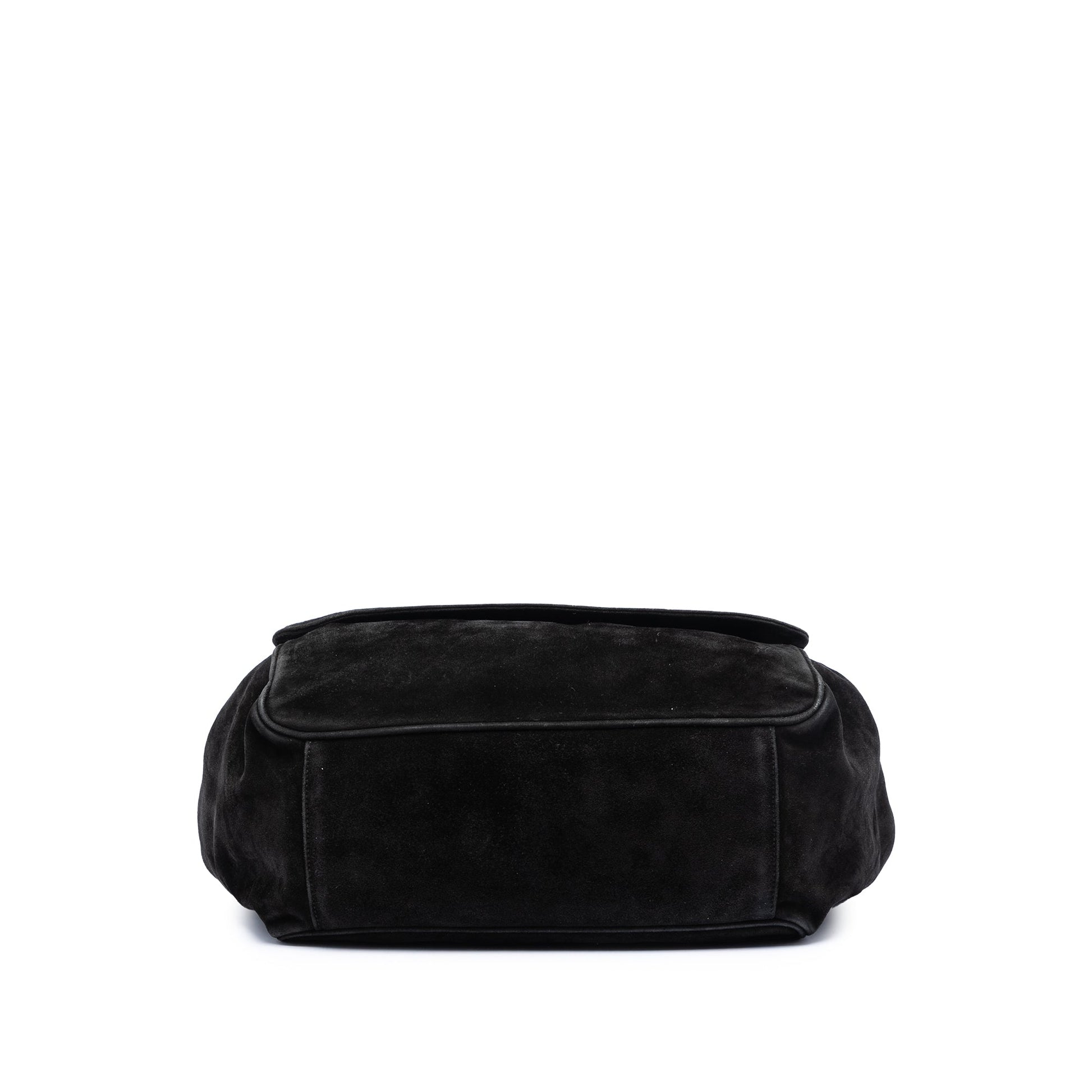 Chanel Suede Triple CC Crossbody