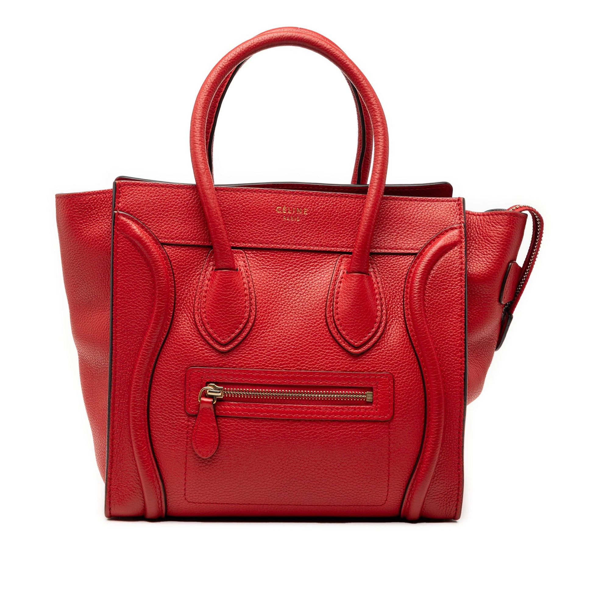 Celine Micro Calfskin Luggage Tote