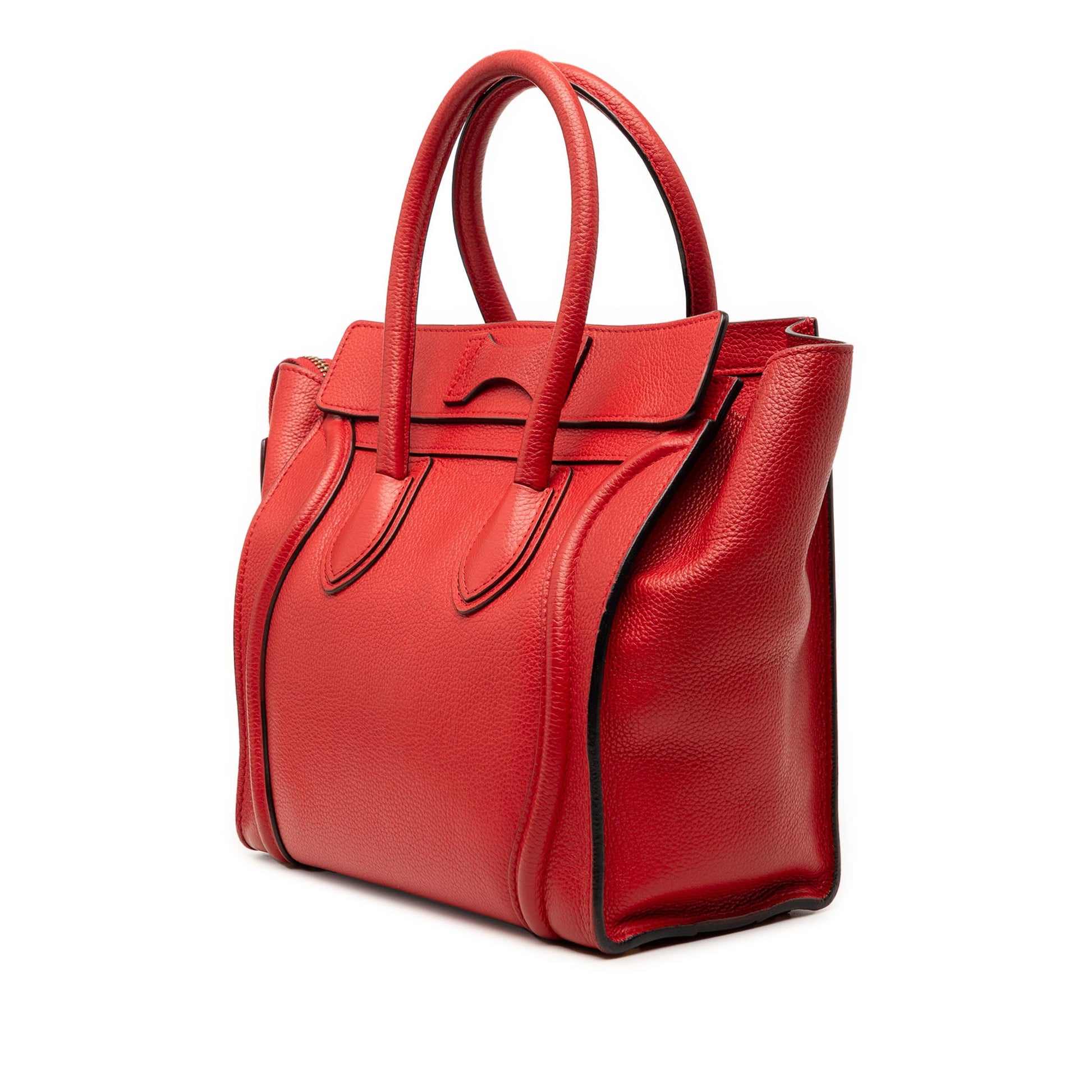 Celine Micro Calfskin Luggage Tote