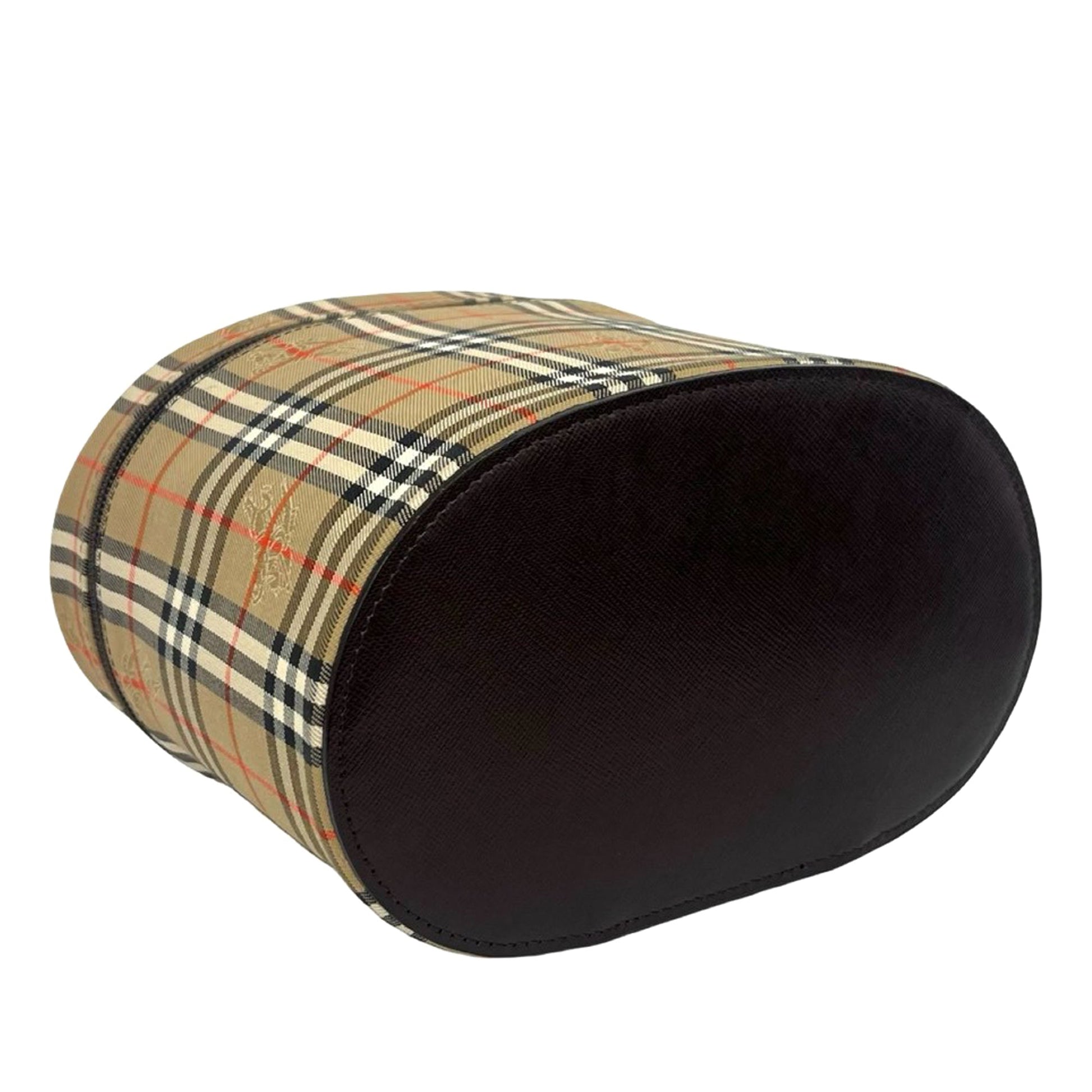 Burberry Haymarket Check Canvas Vanity Bag