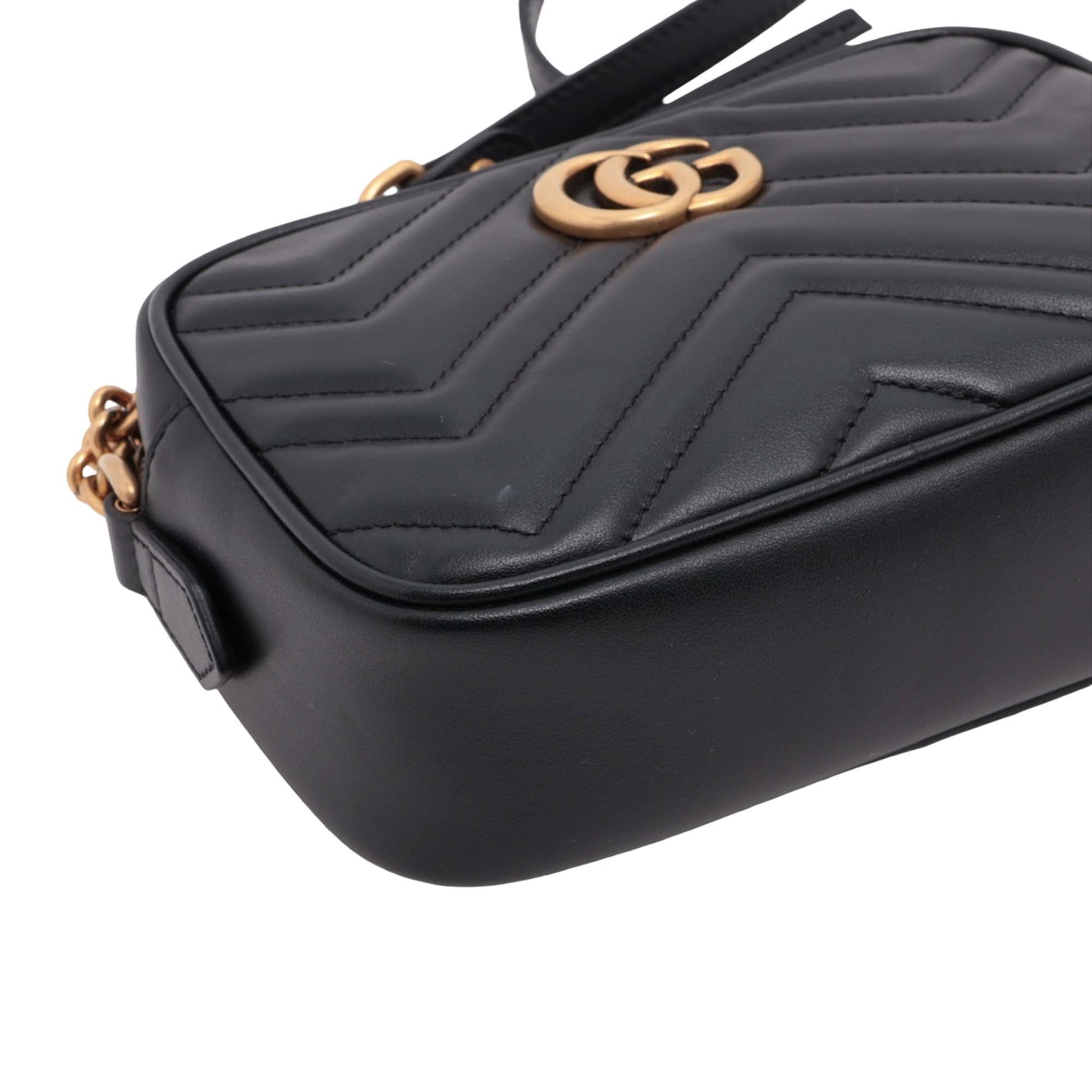 Gucci Mini GG Marmont Matelasse Leather Crossbody