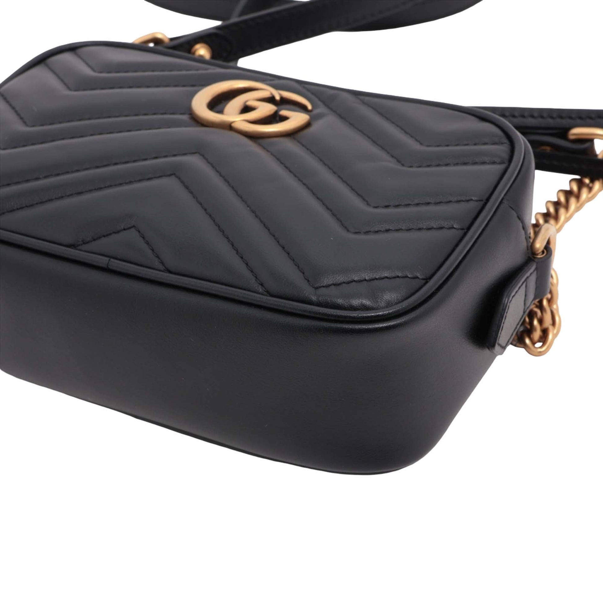 Gucci Mini GG Marmont Matelasse Leather Crossbody