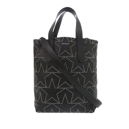 Jimmy Choo Leather Star Studded Sofia Tote