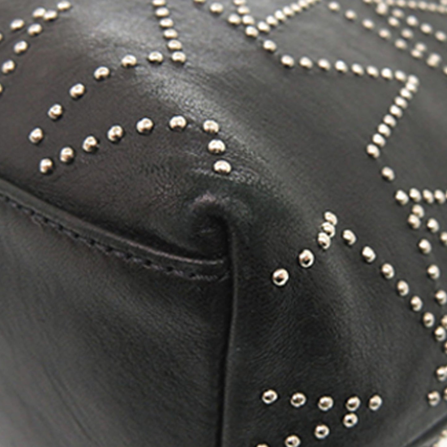Jimmy Choo Leather Star Studded Sofia Tote