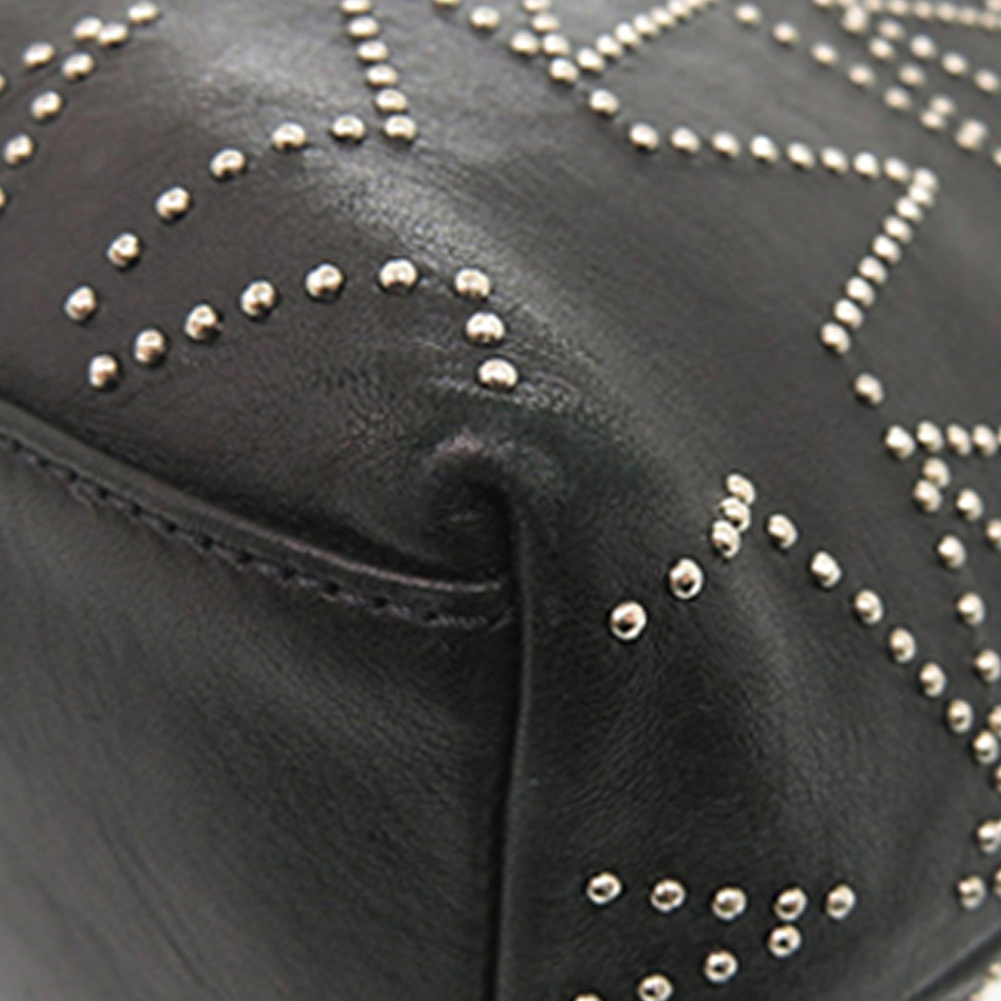 Jimmy Choo Leather Star Studded Sofia Tote