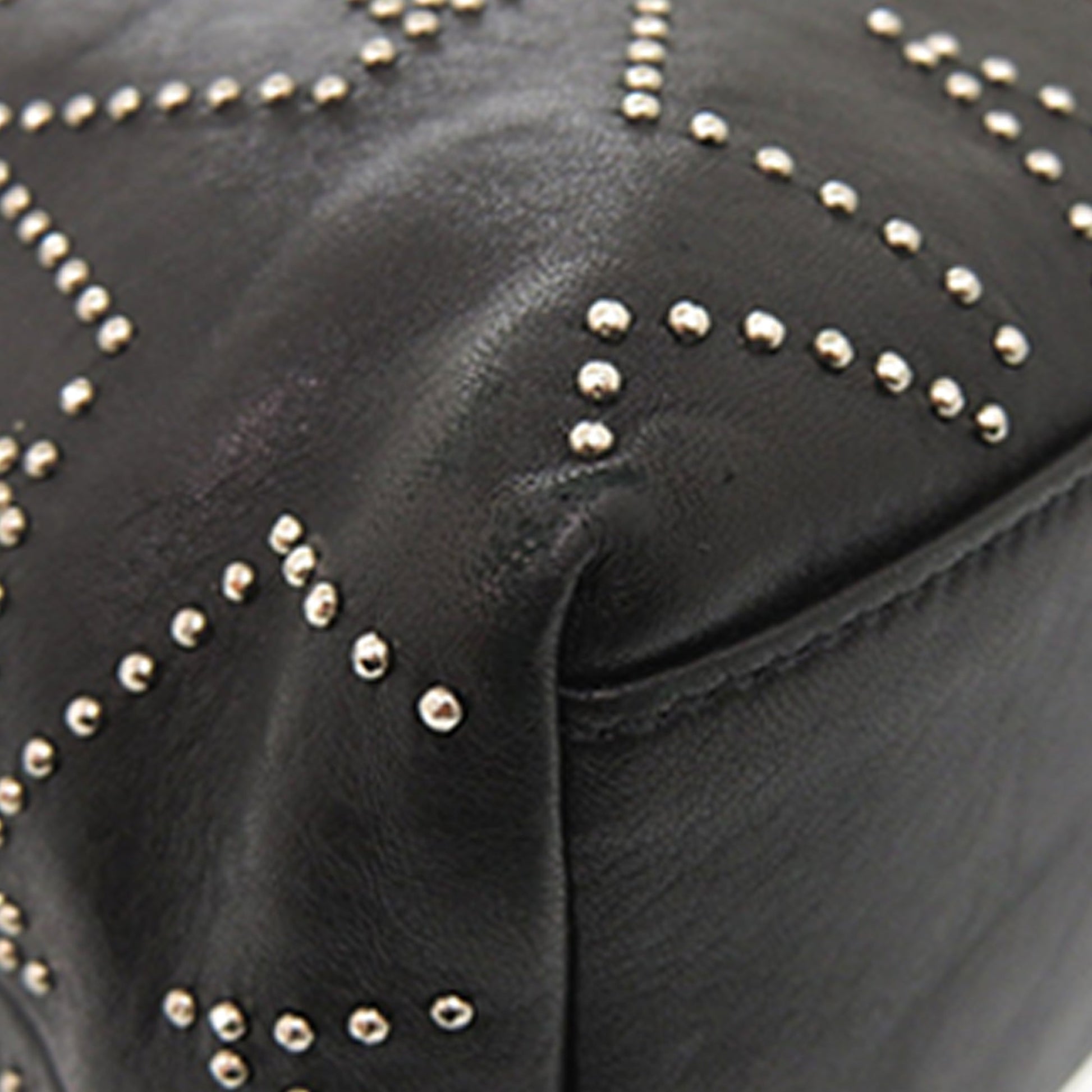 Jimmy Choo Leather Star Studded Sofia Tote