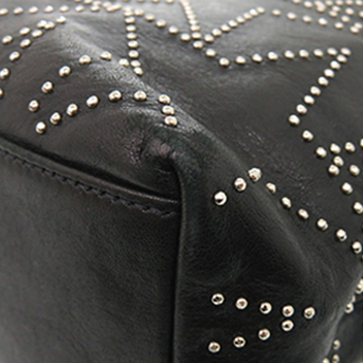 Jimmy Choo Leather Star Studded Sofia Tote