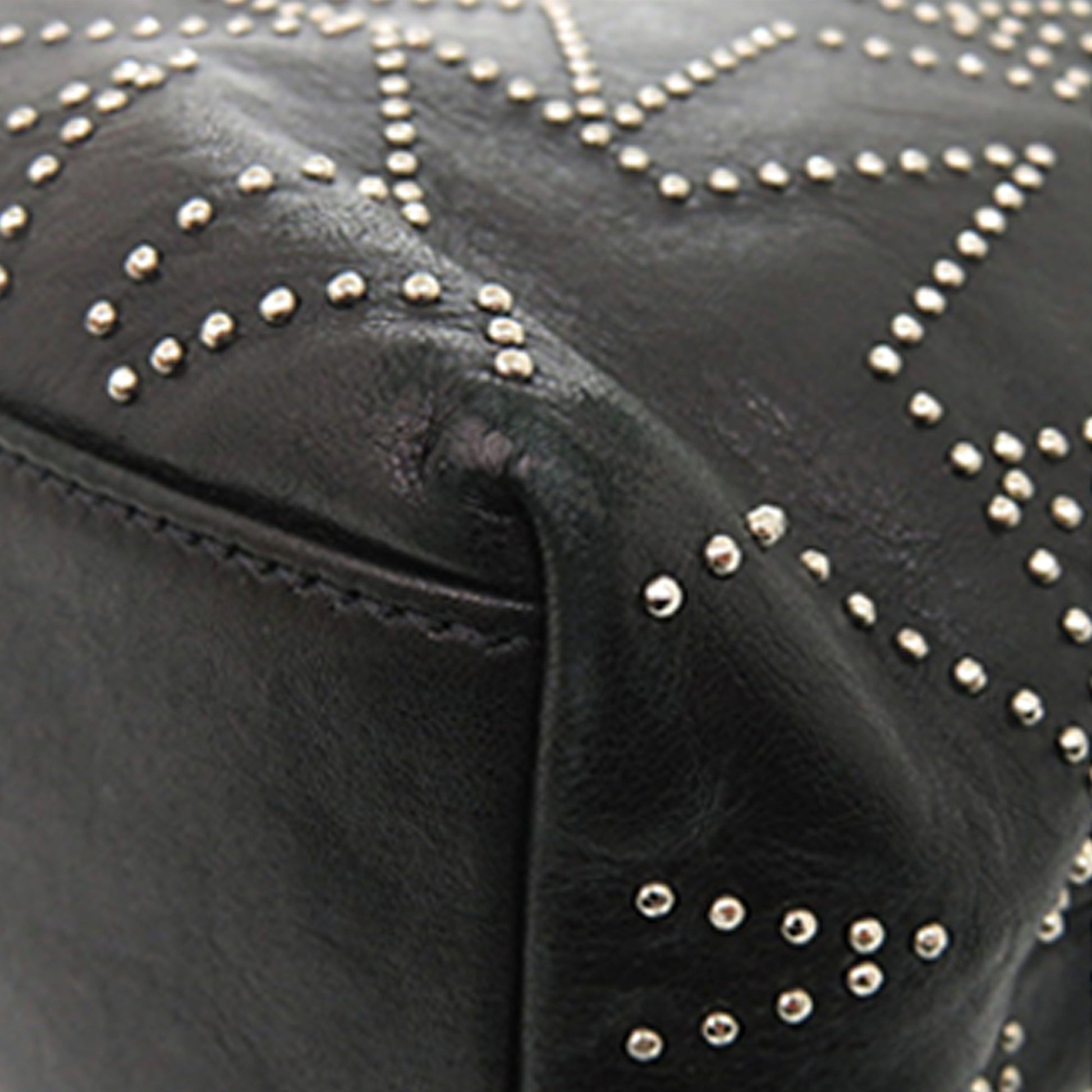 Jimmy Choo Leather Star Studded Sofia Tote