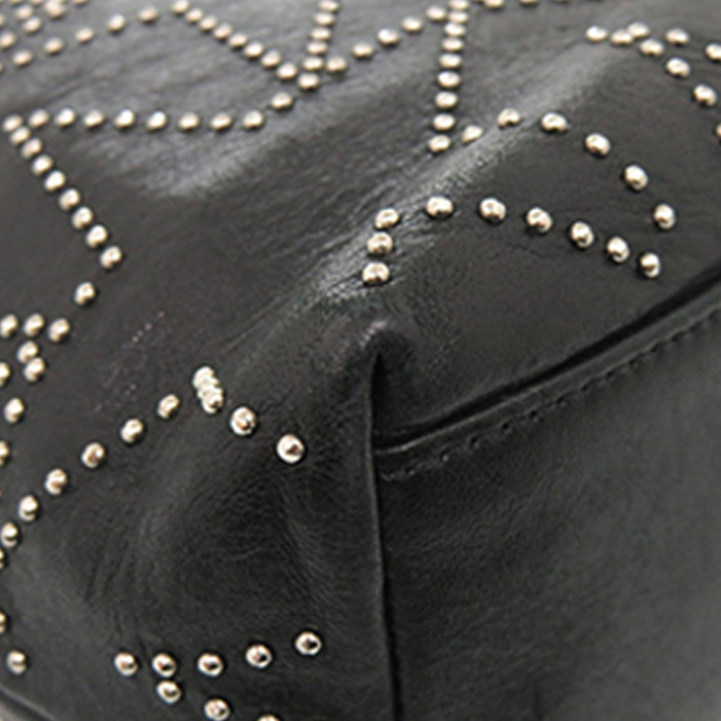 Jimmy Choo Leather Star Studded Sofia Tote
