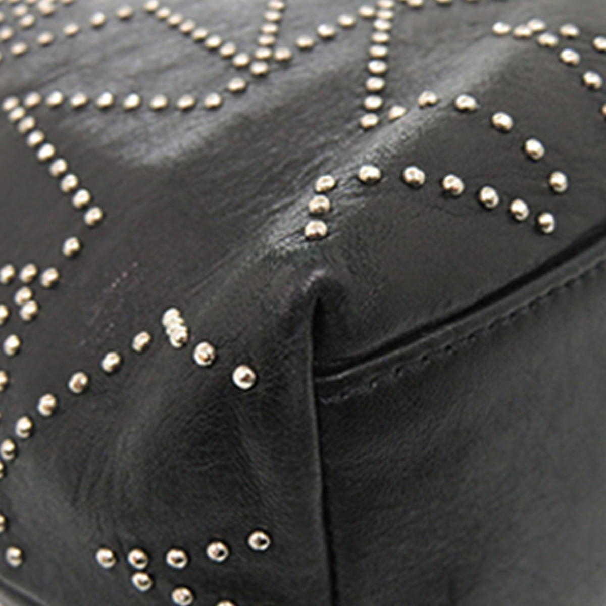 Jimmy Choo Leather Star Studded Sofia Tote