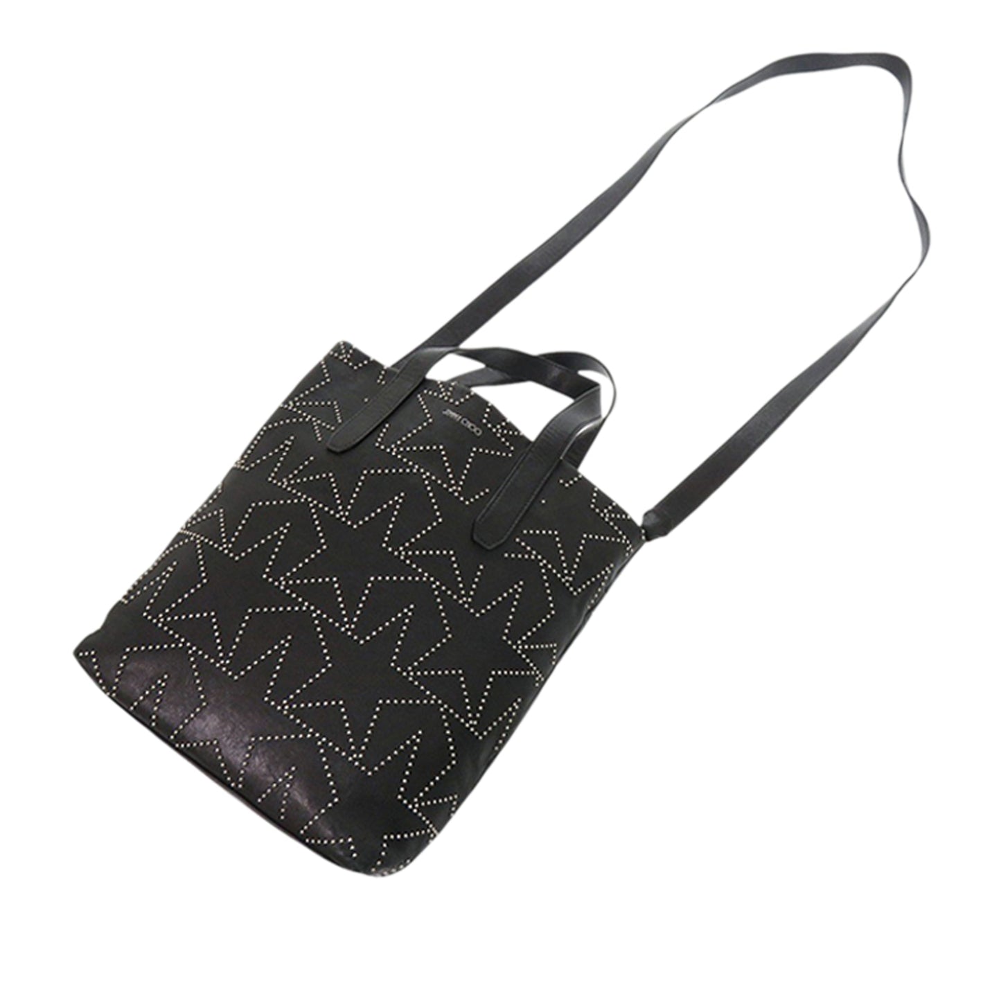 Jimmy Choo Leather Star Studded Sofia Tote