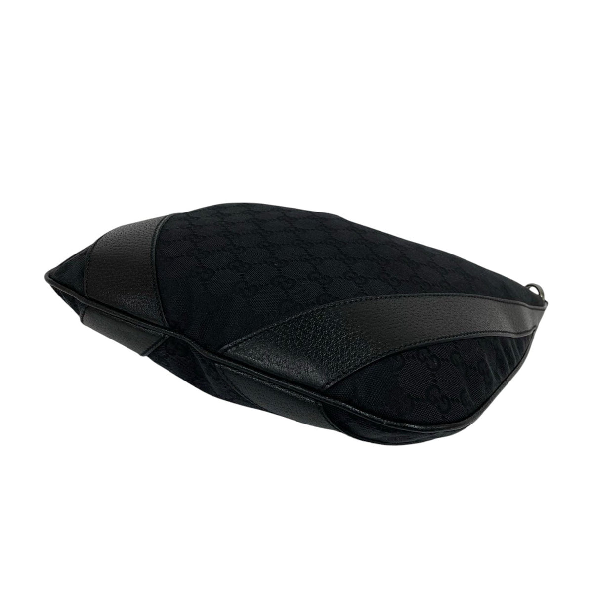 Gucci GG Canvas Hobo — Black