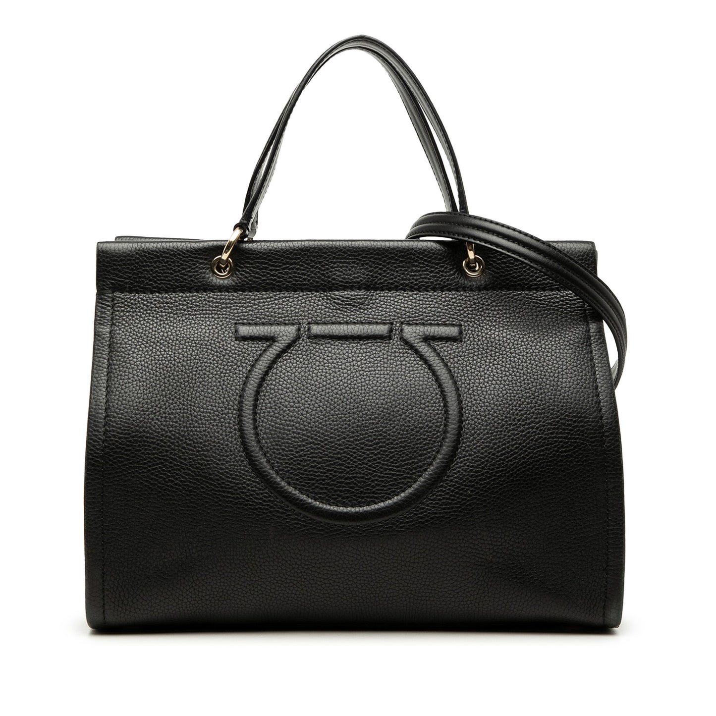 Ferragamo Grained Calfskin Meera Tote