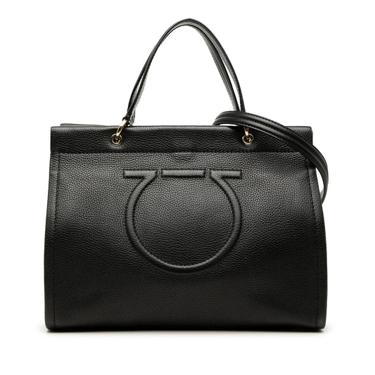 Ferragamo Grained Calfskin Meera Tote