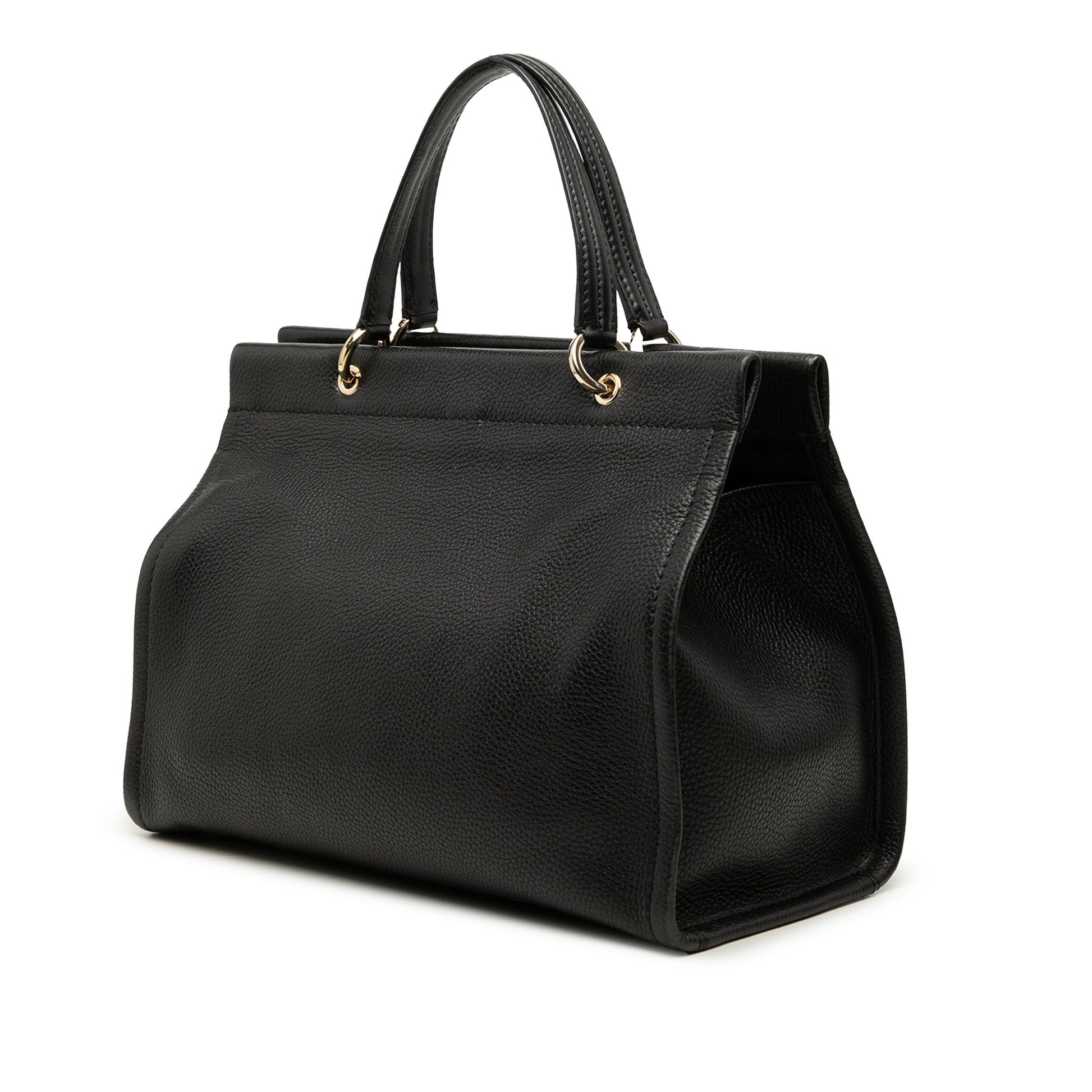 Ferragamo Grained Calfskin Meera Tote