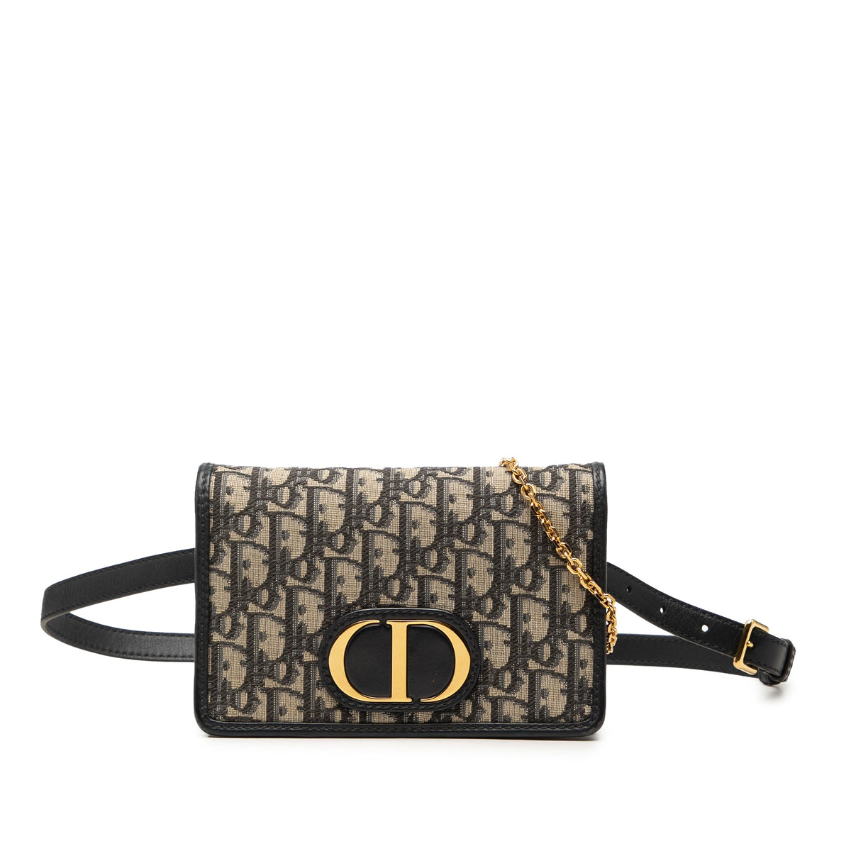 Dior Oblique Canvas 30 Montaigne 2 in 1 Pouch