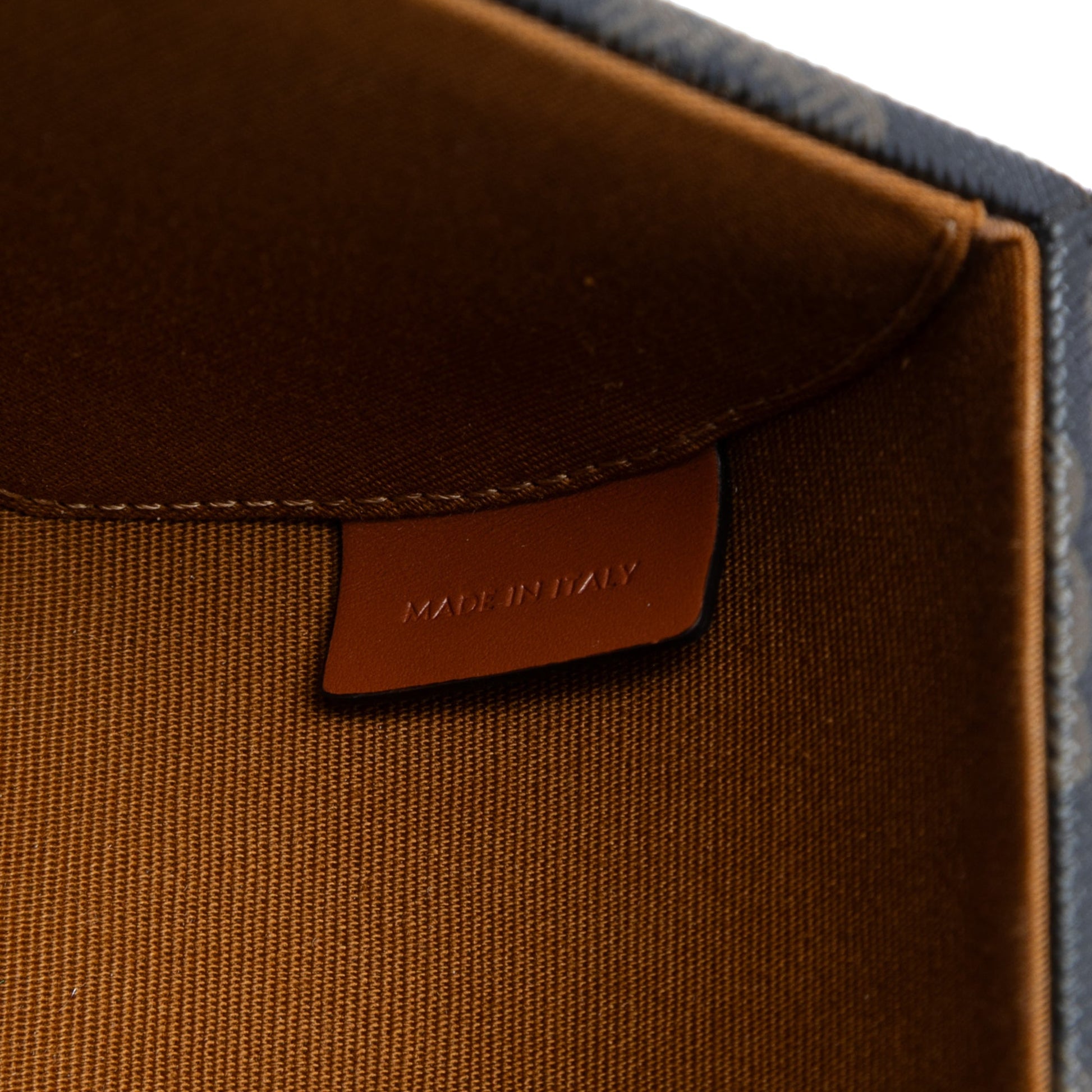 Celine Triomphe Coated Canvas Round Box Handbag