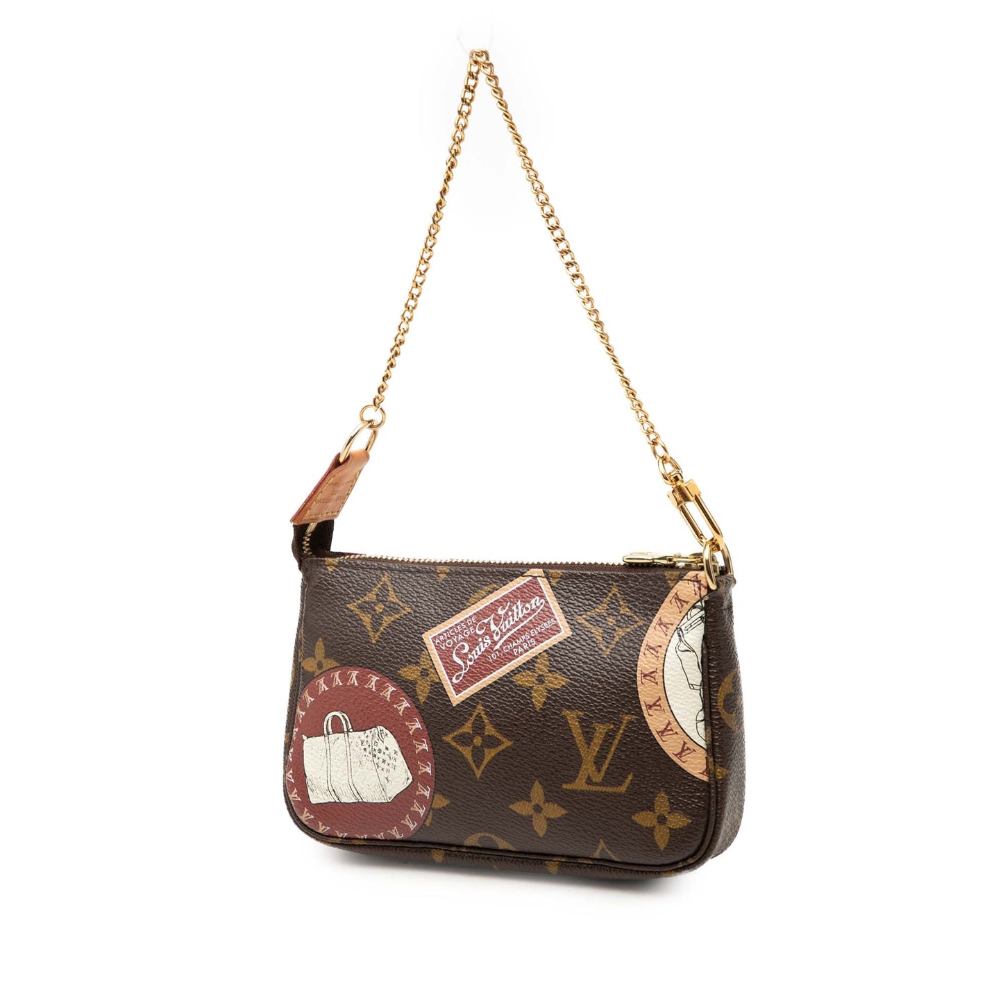 Louis Vuitton Monogram Patch Mini Pochette Accessoires