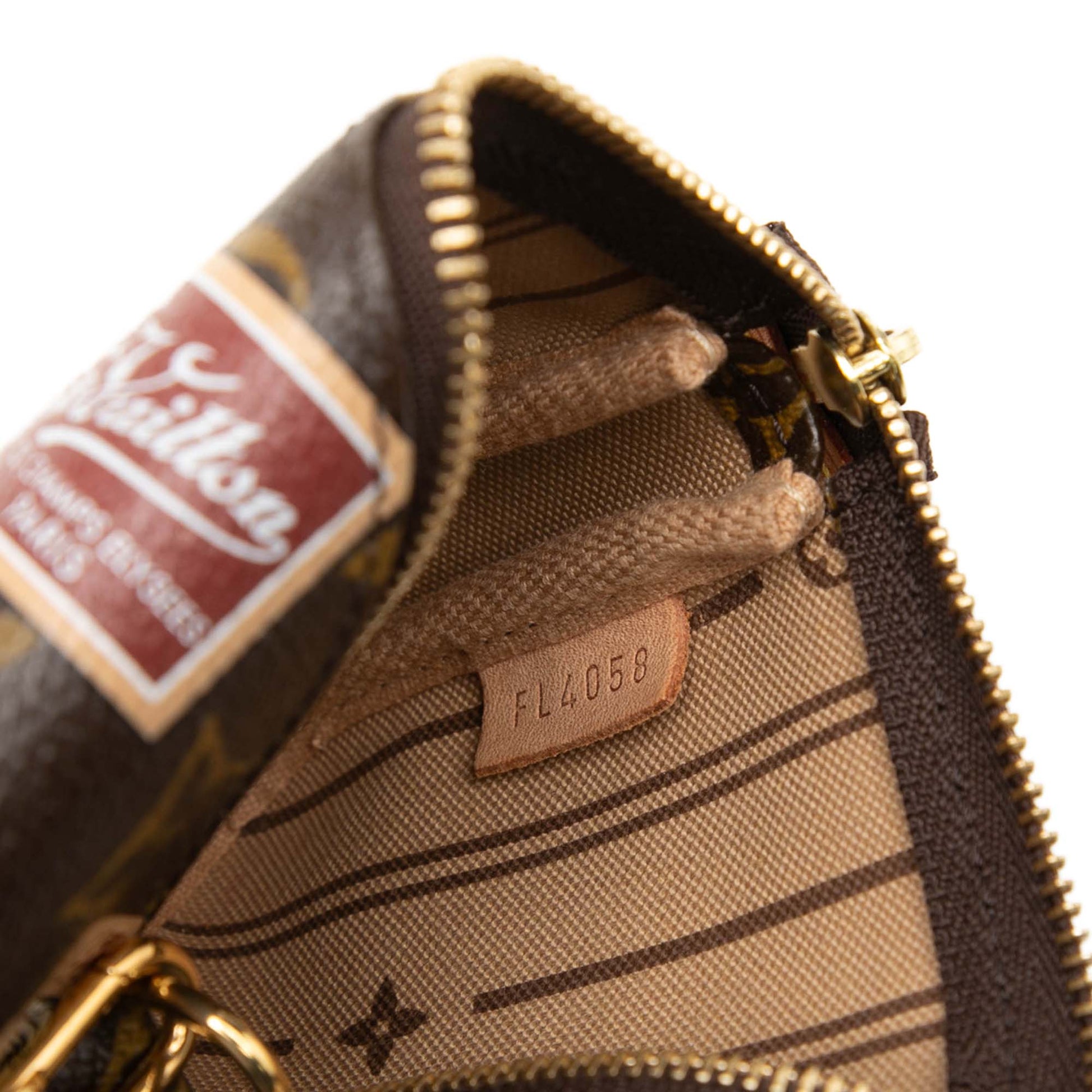Louis Vuitton Monogram Patch Mini Pochette Accessoires