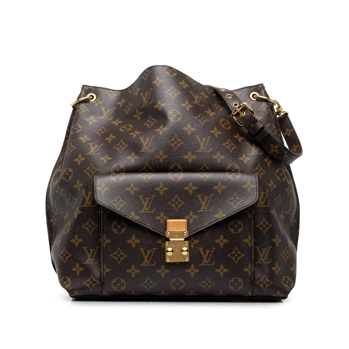 Louis Vuitton Monogram Metis Hobo — Brown
