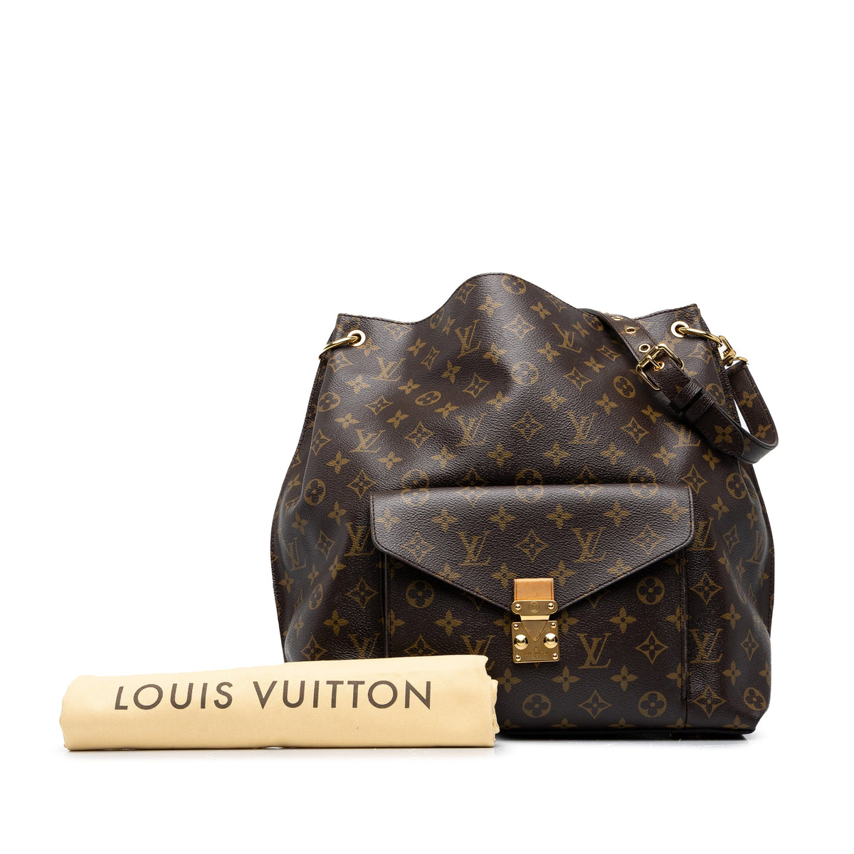 Louis Vuitton Monogram Metis Hobo — Brown