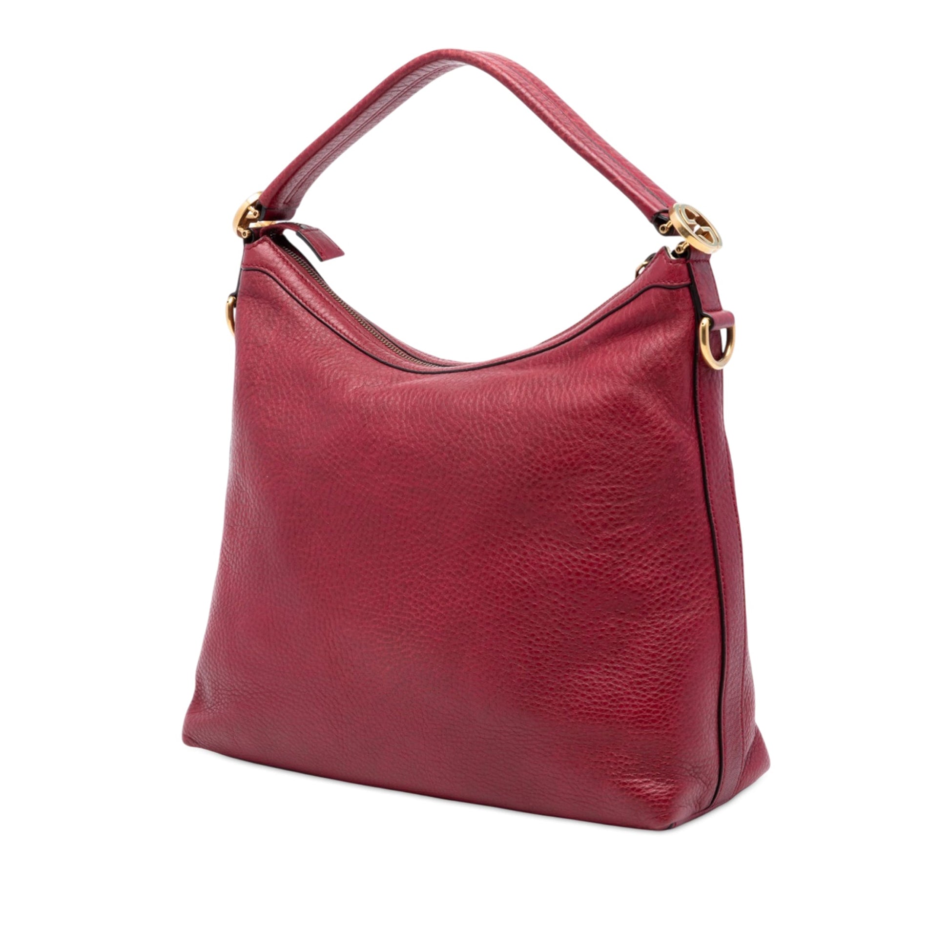 Gucci Small Grained Calfskin Miss GG Satchel