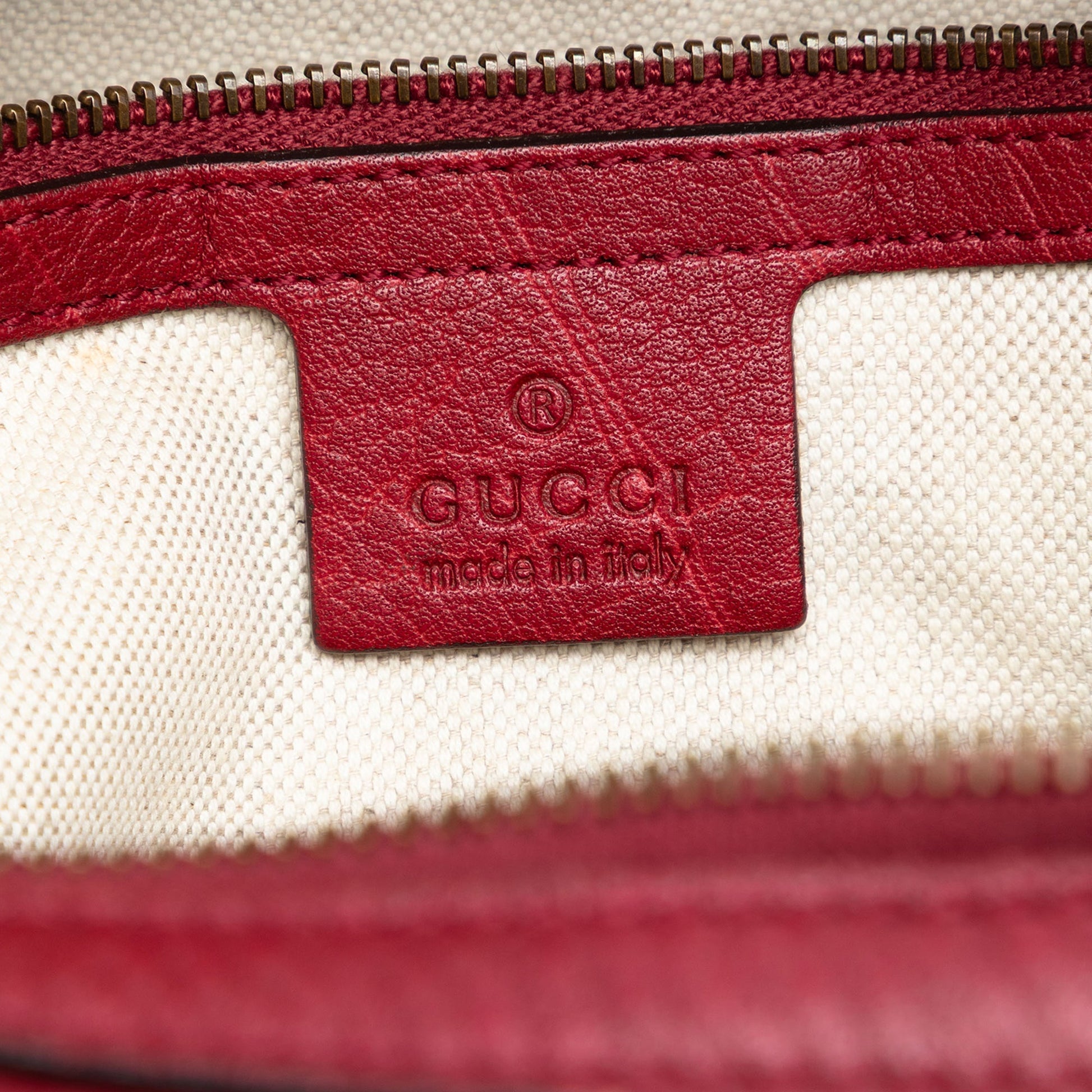 Gucci Small Grained Calfskin Miss GG Satchel