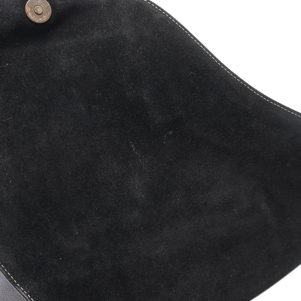 Dior Leather Baudrier Saddle Bag — Black