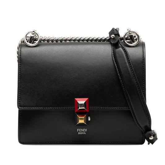 Fendi Small Leather Kan I Crossbody
