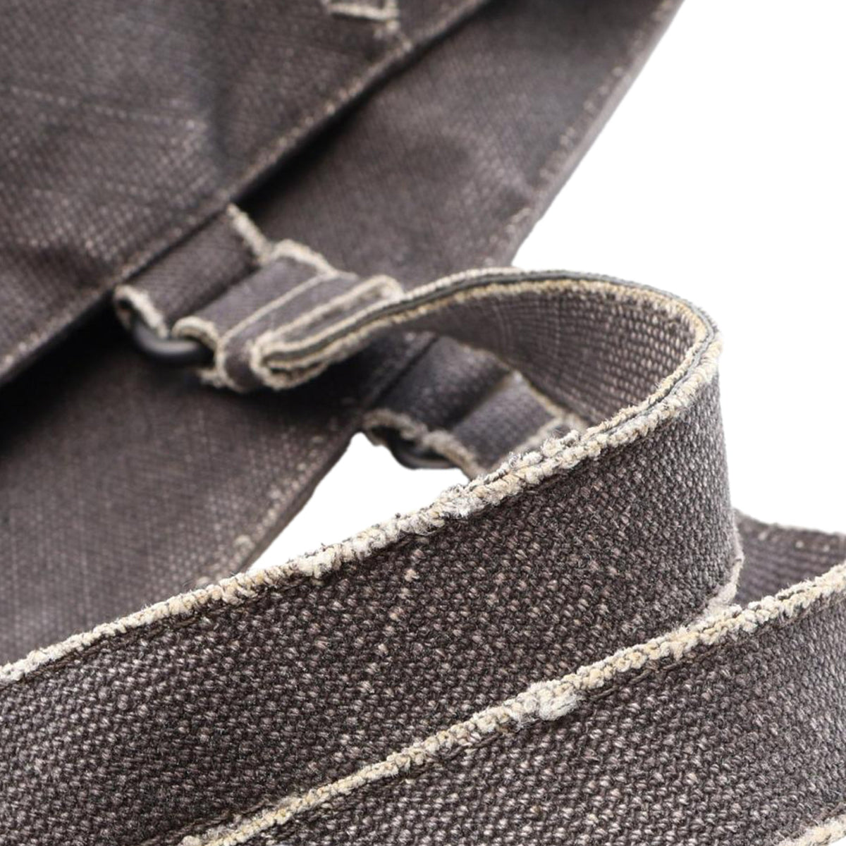 Bottega Veneta Canvas Tote — Gray