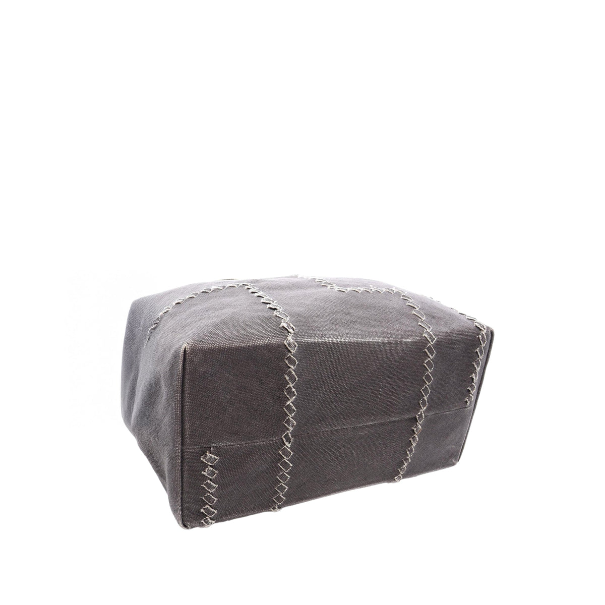 Bottega Veneta Canvas Tote — Gray