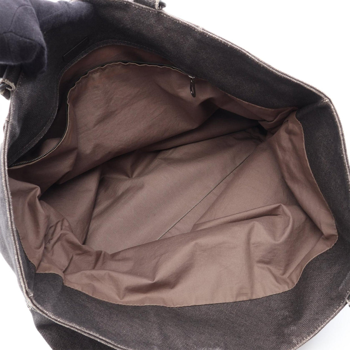 Bottega Veneta Canvas Tote — Gray
