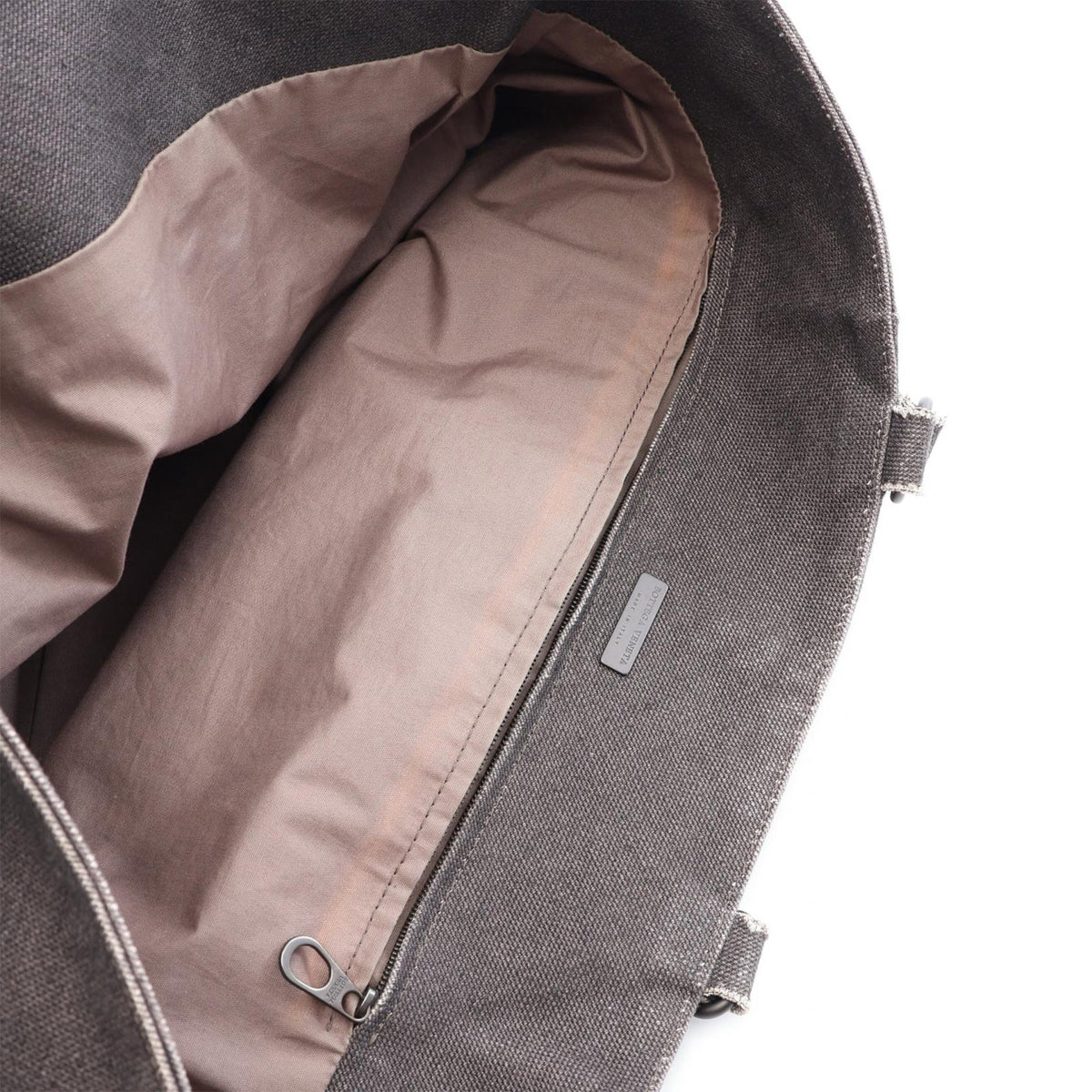 Bottega Veneta Canvas Tote — Gray
