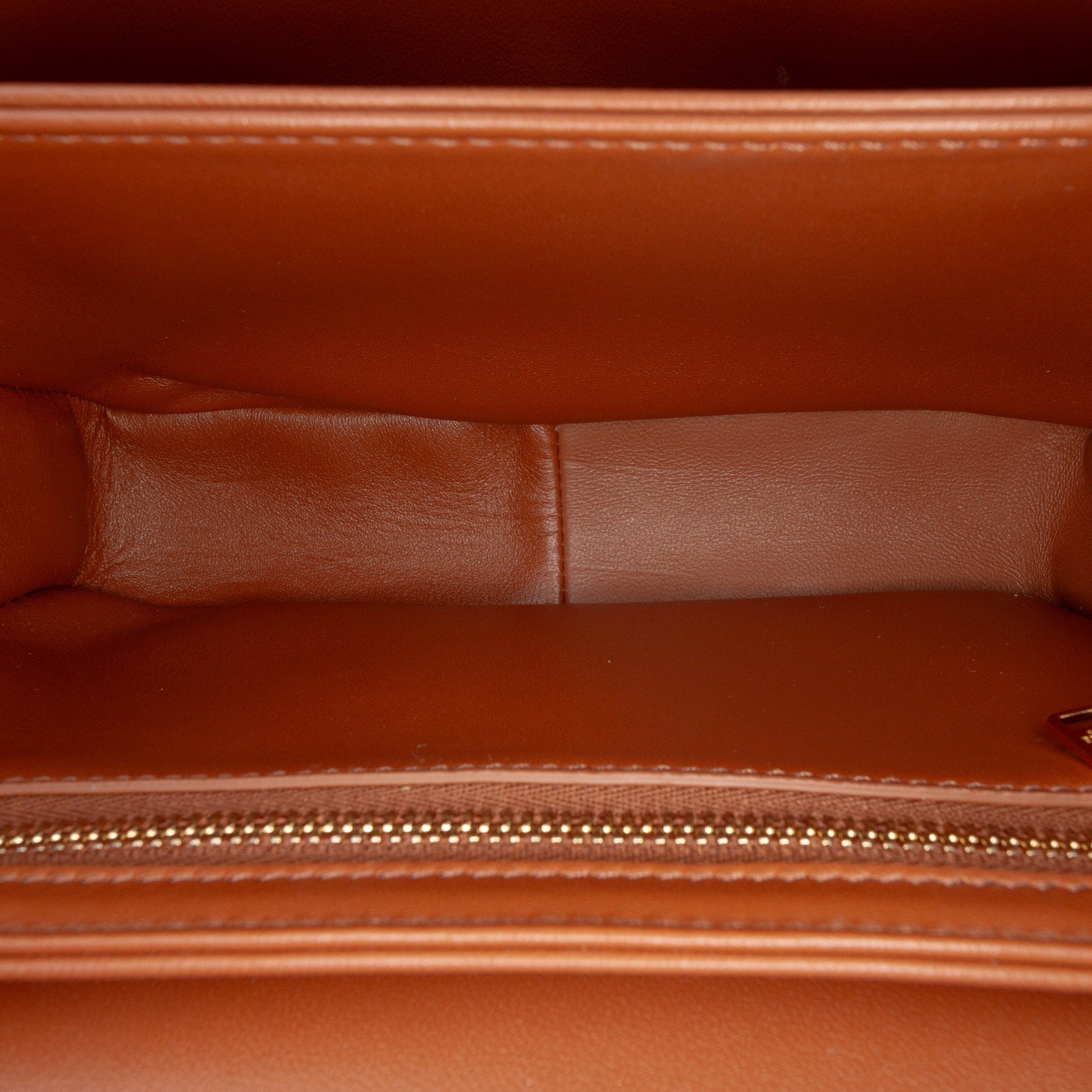 Celine Teen Triomphe Coated Canvas and Calfskin Triomphe Crossbody
