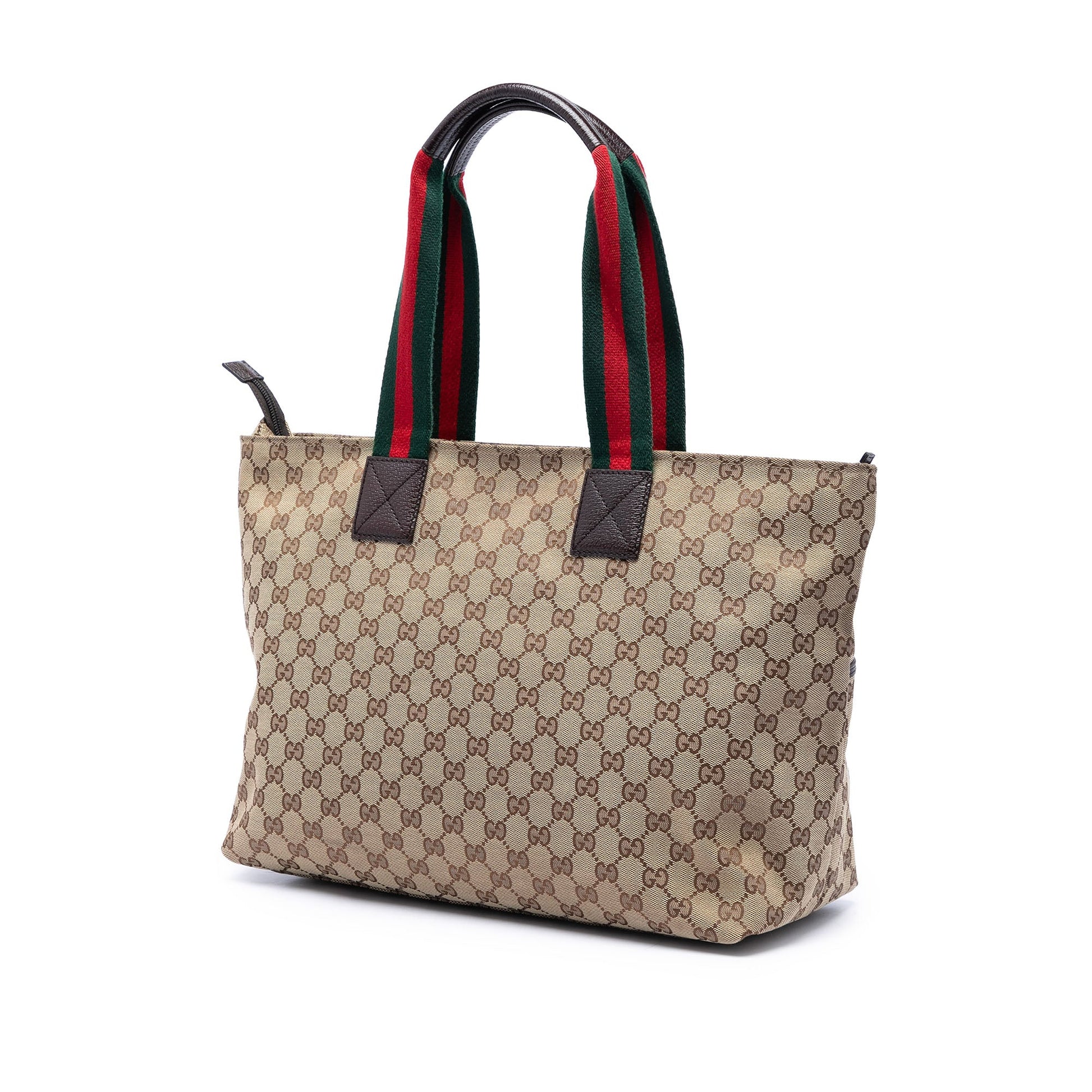 Gucci GG Canvas Web Tote