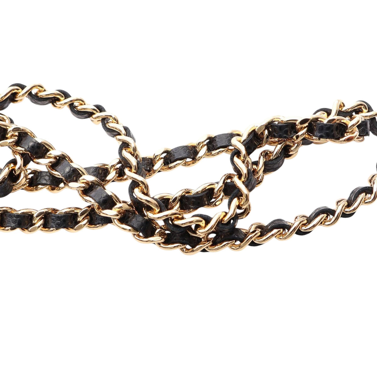 Chanel CC Quilted Caviar Wallet on Chain
