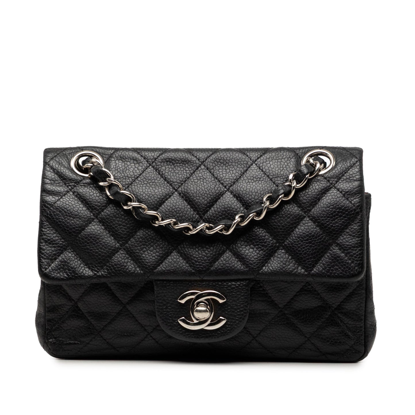 Chanel Mini Rectangular Classic Caviar Single Flap