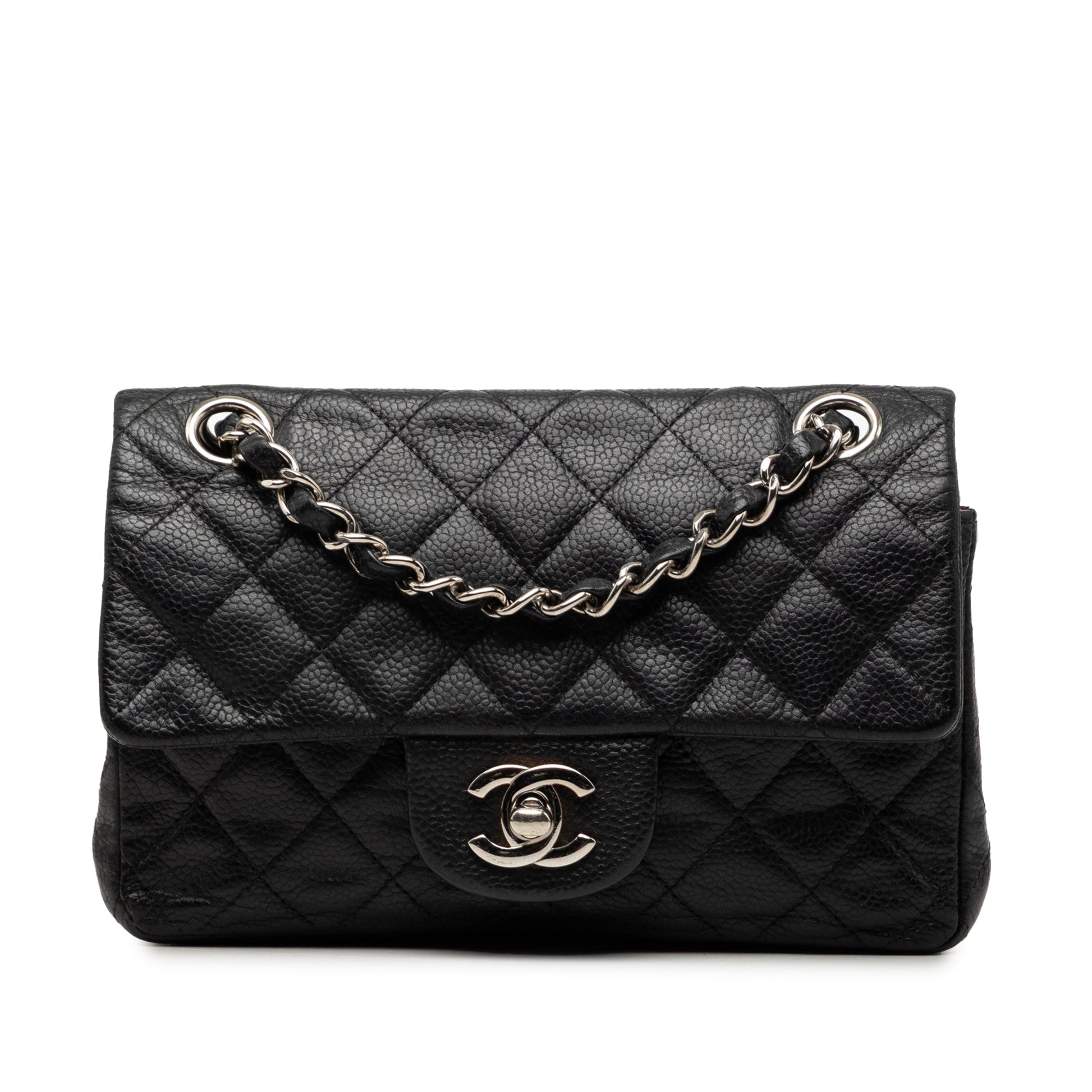 Chanel Mini Rectangular Classic Caviar Single Flap