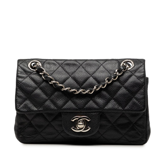 Chanel Mini Rectangular Classic Caviar Single Flap