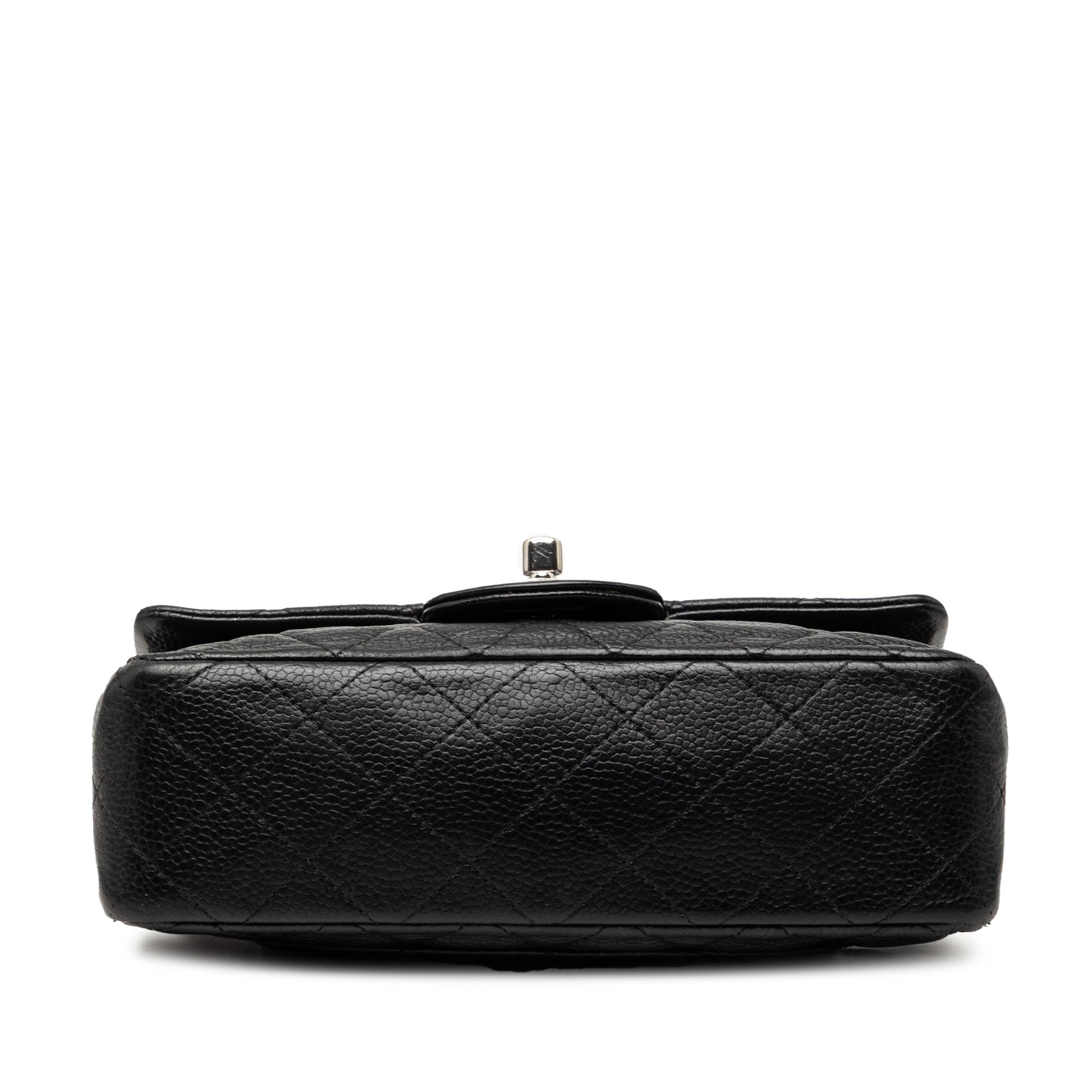 Chanel Mini Rectangular Classic Caviar Single Flap